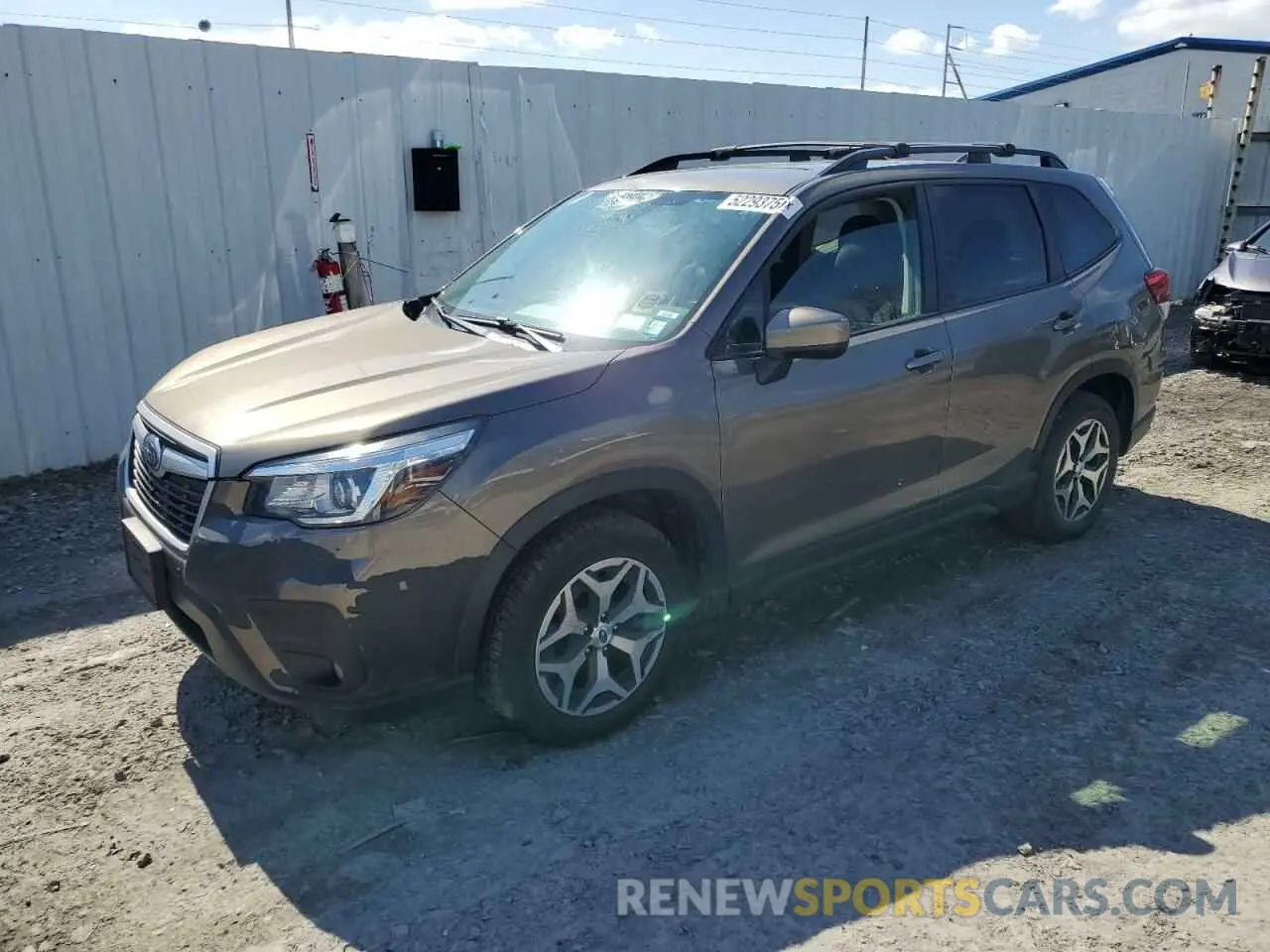 1 fotografías del automóvil dañado JF2SKAEC7KH593874 SUBARU FORESTER 2019