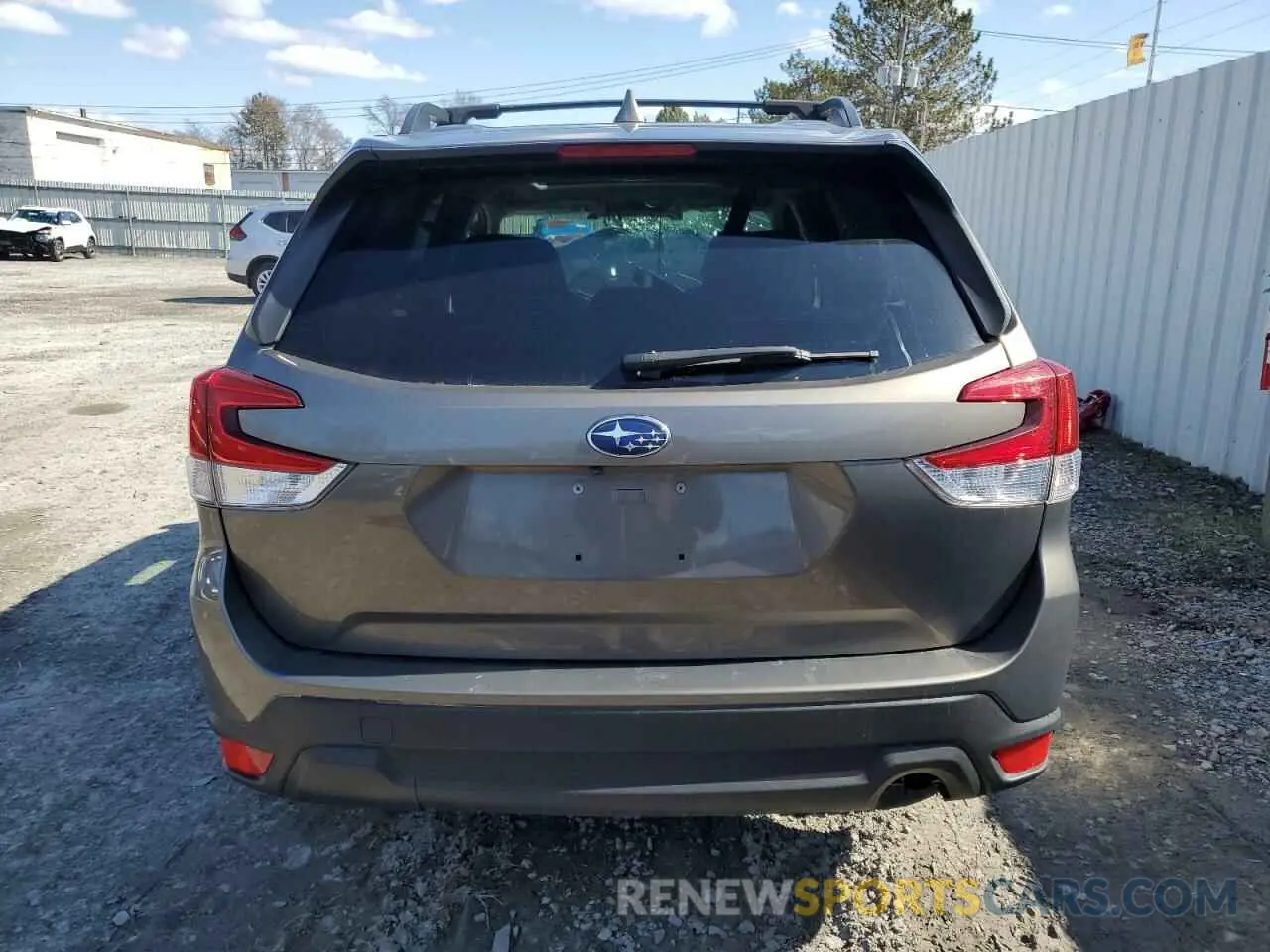 6 fotografías del automóvil dañado JF2SKAEC7KH593874 SUBARU FORESTER 2019