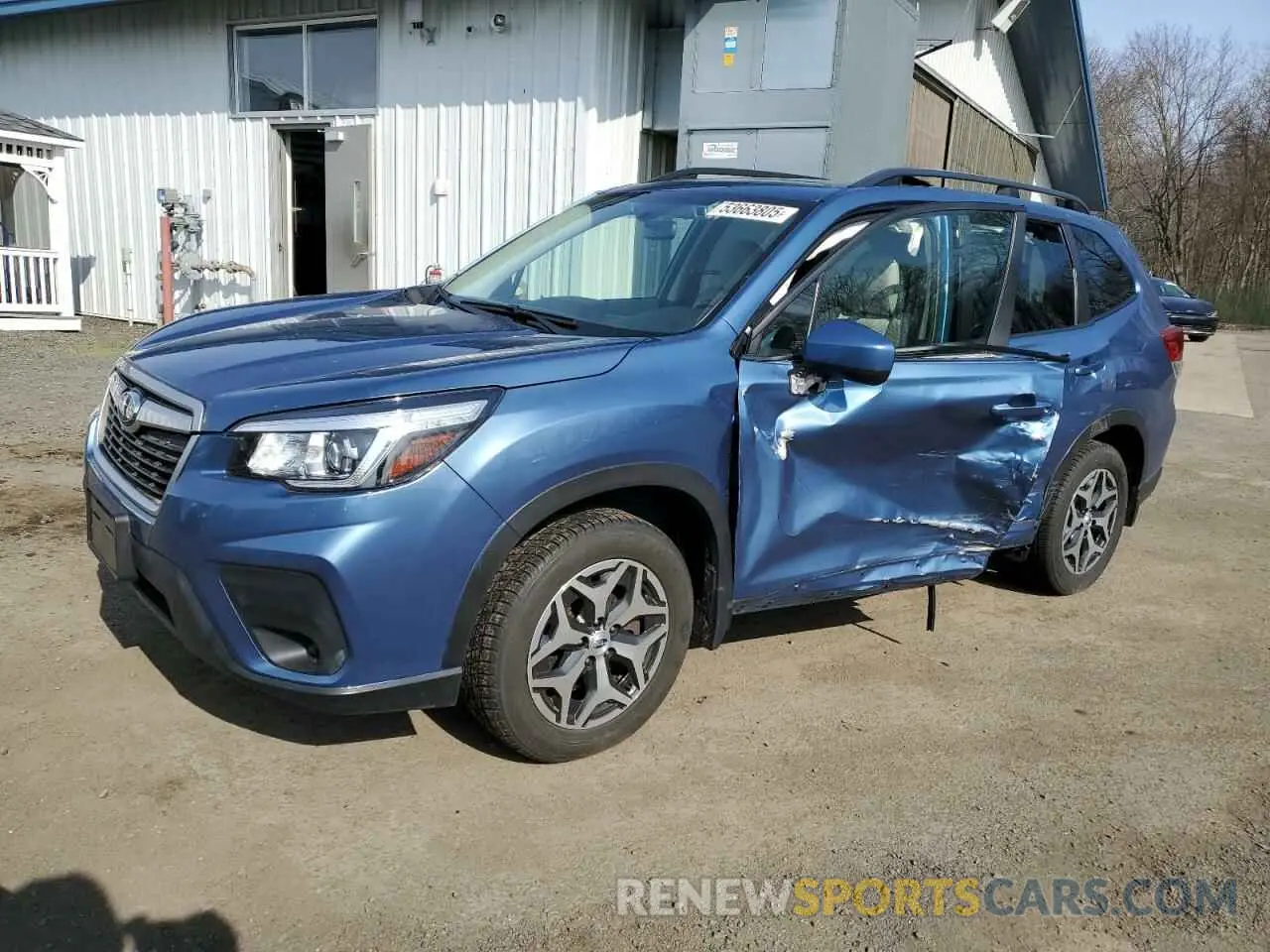 1 fotografías del automóvil dañado JF2SKAEC8KH573830 SUBARU FORESTER 2019