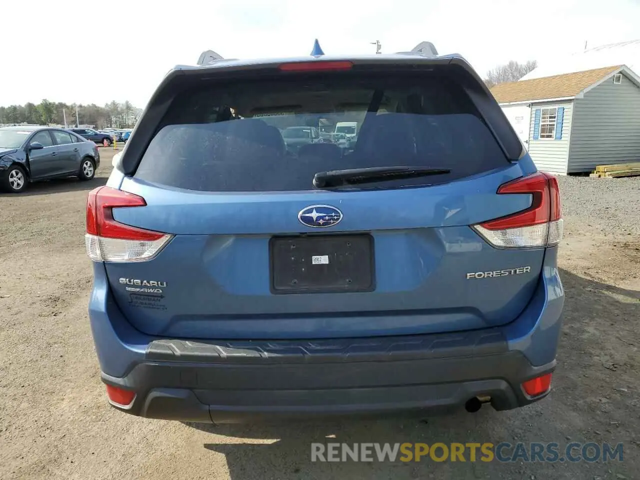 6 fotografías del automóvil dañado JF2SKAEC8KH573830 SUBARU FORESTER 2019