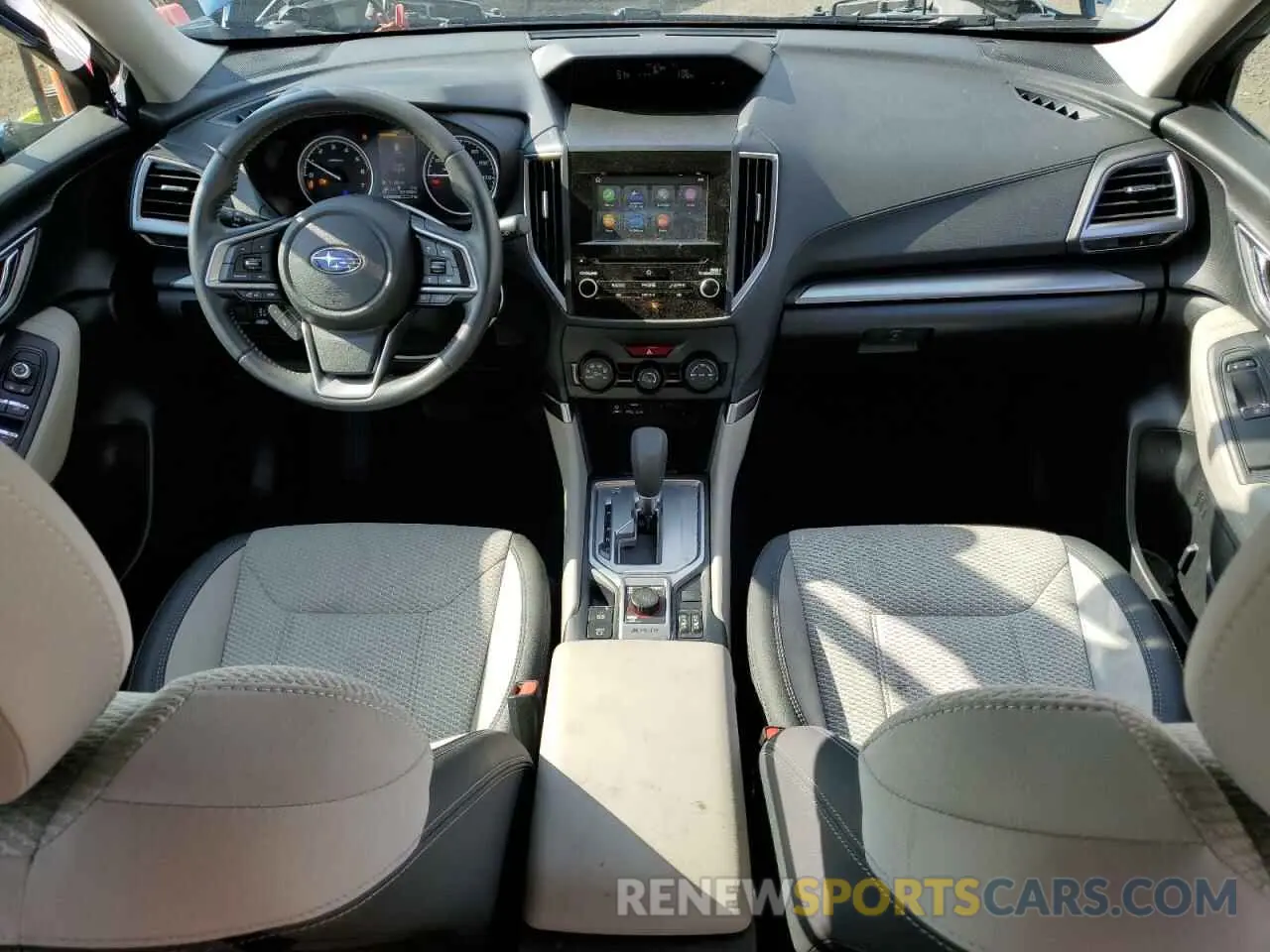 8 fotografías del automóvil dañado JF2SKAEC8KH573830 SUBARU FORESTER 2019