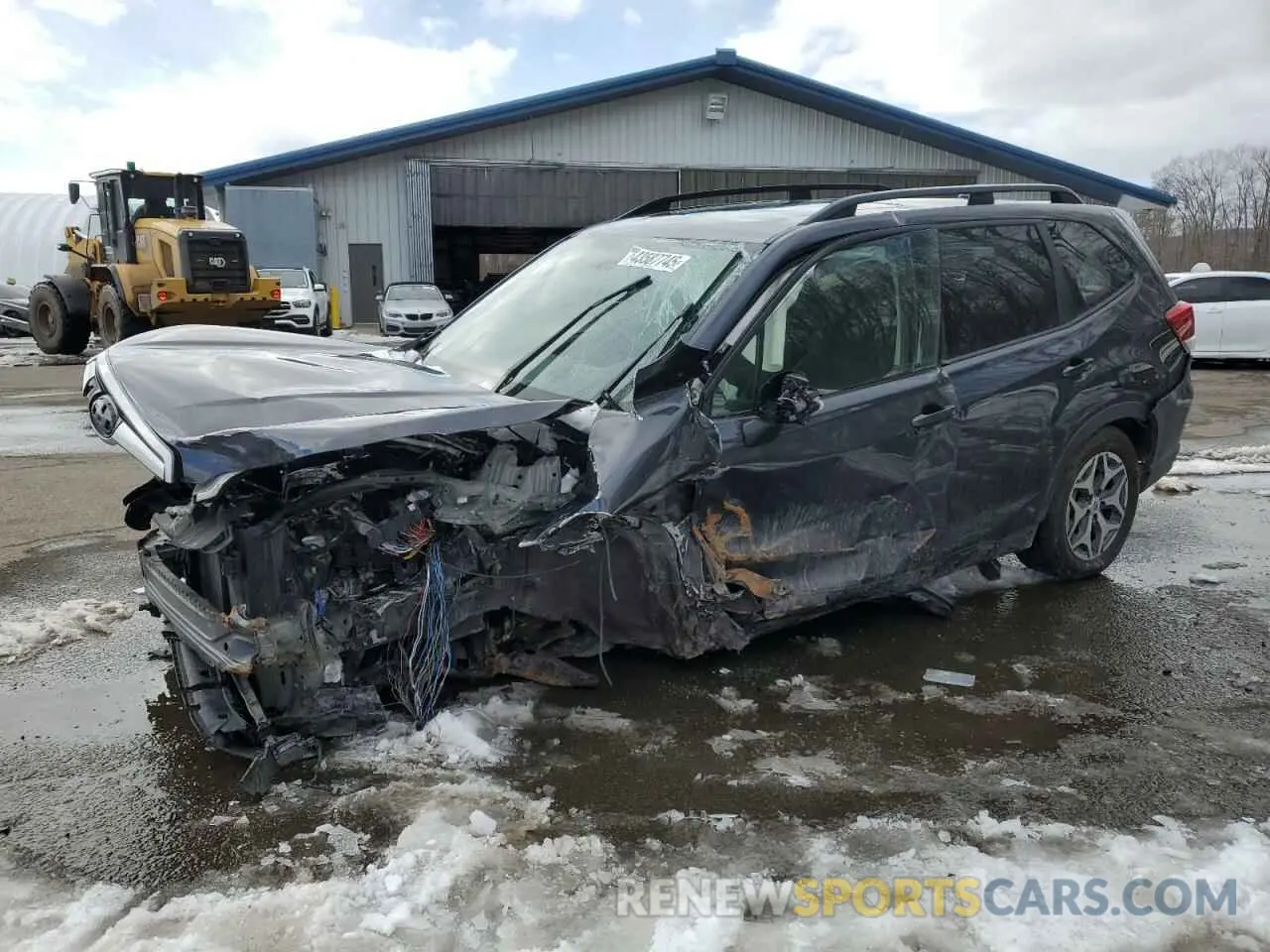 1 fotografías del automóvil dañado JF2SKAEC9KH487524 SUBARU FORESTER 2019