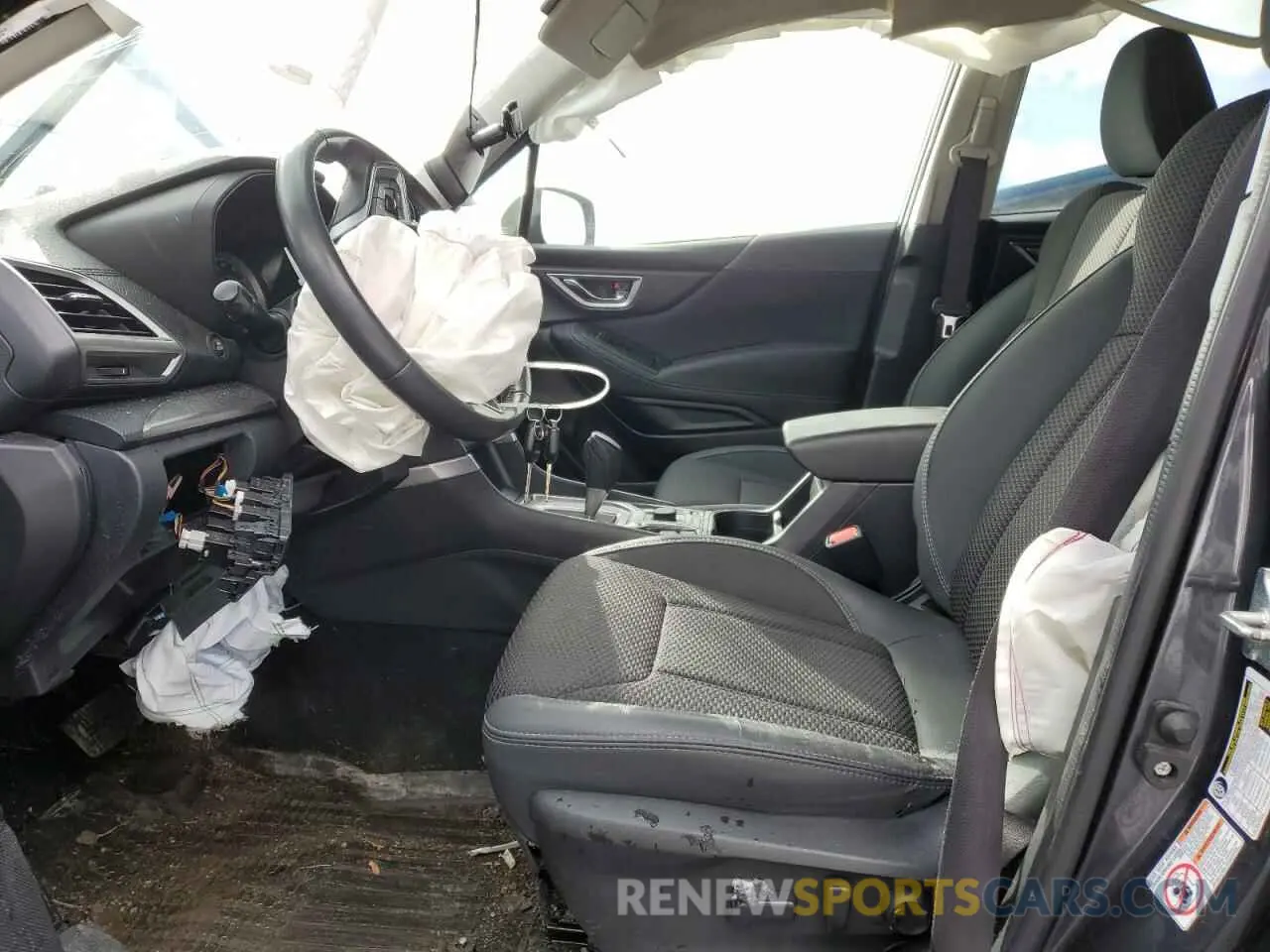 7 fotografías del automóvil dañado JF2SKAEC9KH487524 SUBARU FORESTER 2019