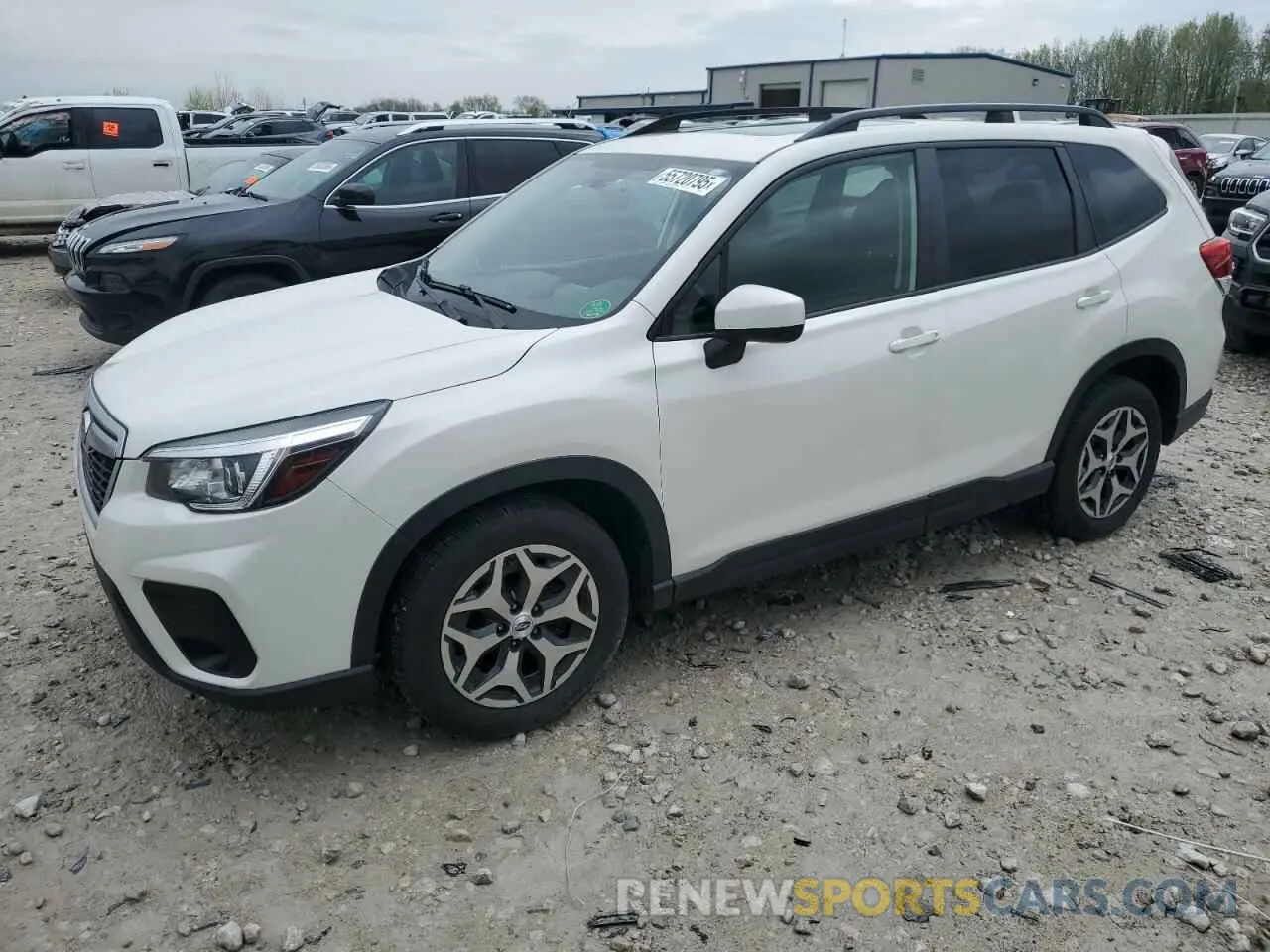 1 fotografías del automóvil dañado JF2SKAECXKH487418 SUBARU FORESTER 2019
