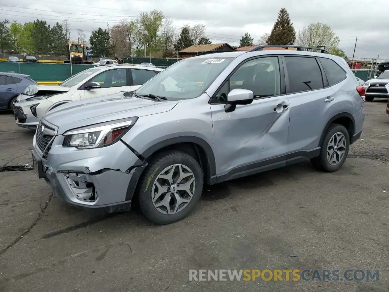 1 fotografías del automóvil dañado JF2SKAECXKH526573 SUBARU FORESTER 2019