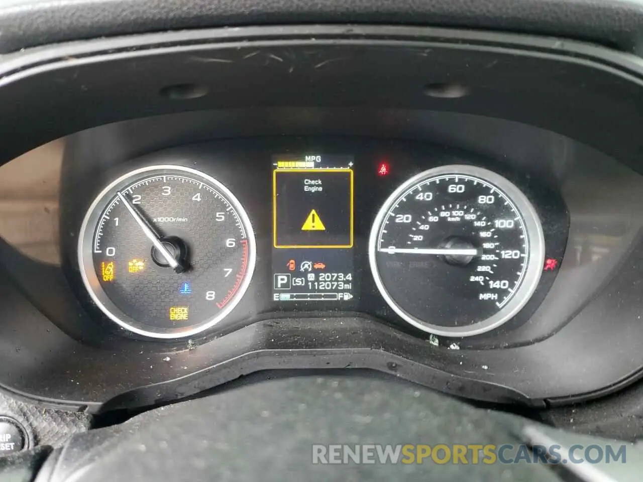 9 fotografías del automóvil dañado JF2SKAGC0KH501355 SUBARU FORESTER 2019