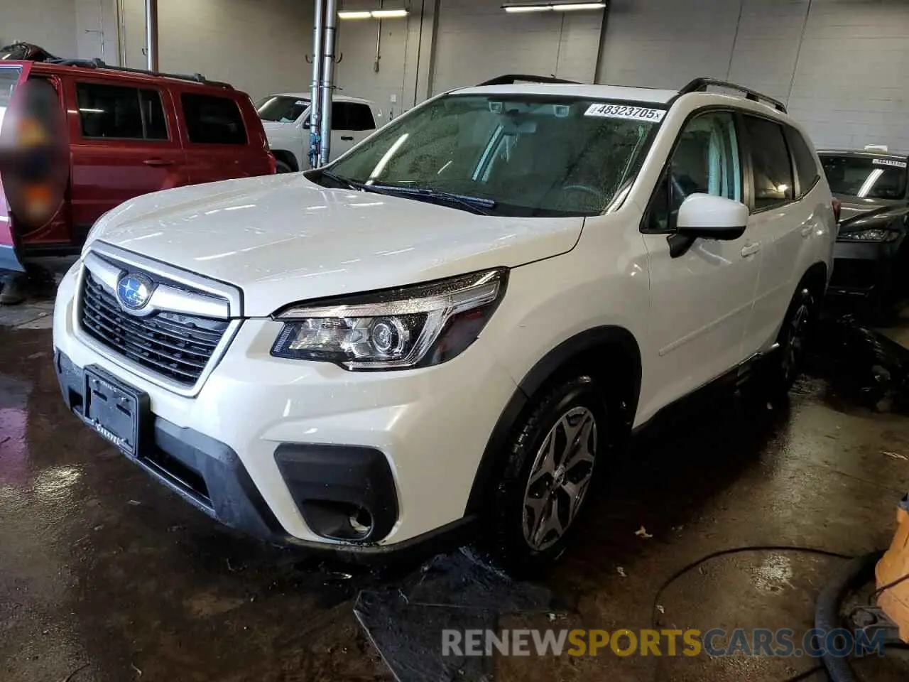 1 fotografías del automóvil dañado JF2SKAGC0KH515224 SUBARU FORESTER 2019