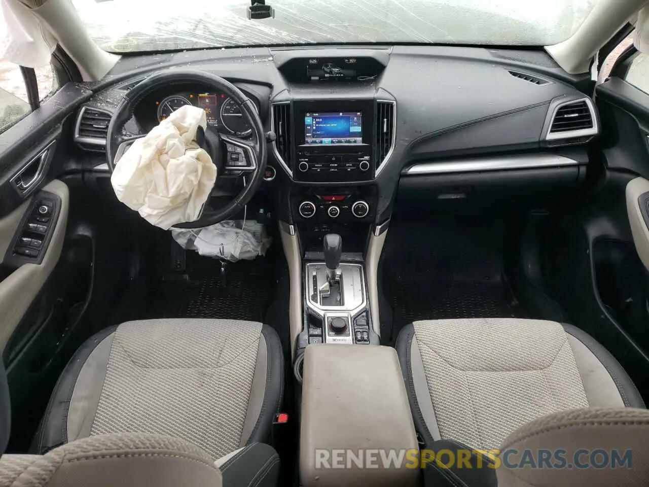 8 fotografías del automóvil dañado JF2SKAGC0KH588495 SUBARU FORESTER 2019
