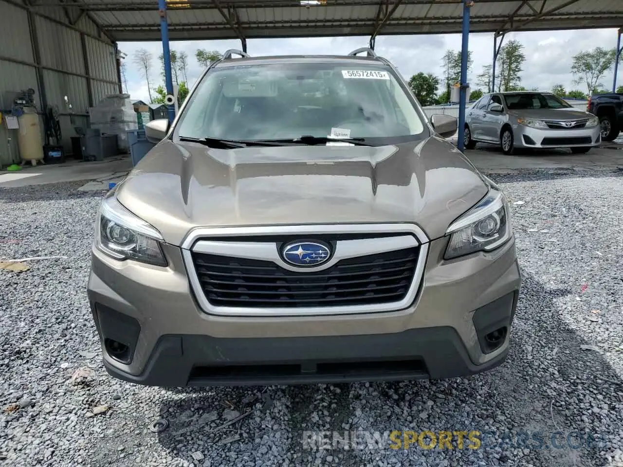 5 fotografías del automóvil dañado JF2SKAGC1KH428920 SUBARU FORESTER 2019