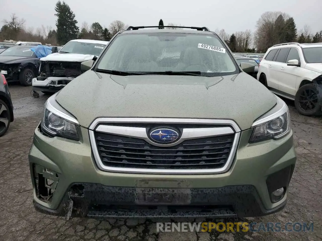 5 fotografías del automóvil dañado JF2SKAGC1KH548829 SUBARU FORESTER 2019
