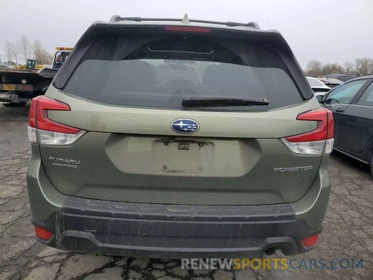 6 fotografías del automóvil dañado JF2SKAGC1KH548829 SUBARU FORESTER 2019