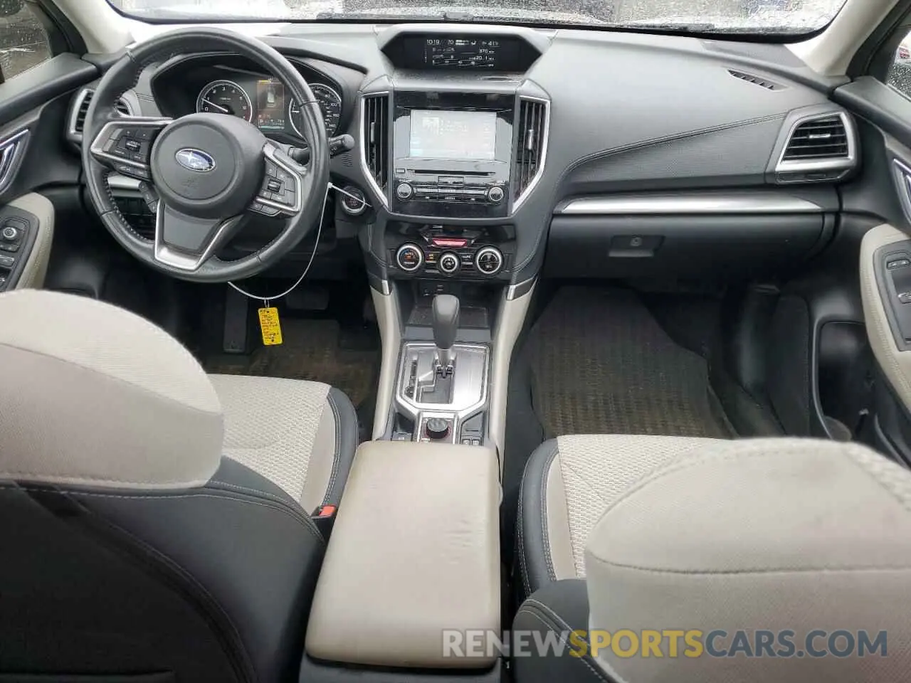 8 fotografías del automóvil dañado JF2SKAGC1KH548829 SUBARU FORESTER 2019