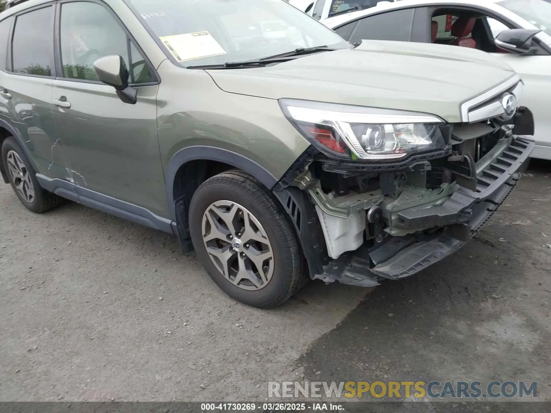 1 fotografías del automóvil dañado JF2SKAGC3KH411522 SUBARU FORESTER 2019