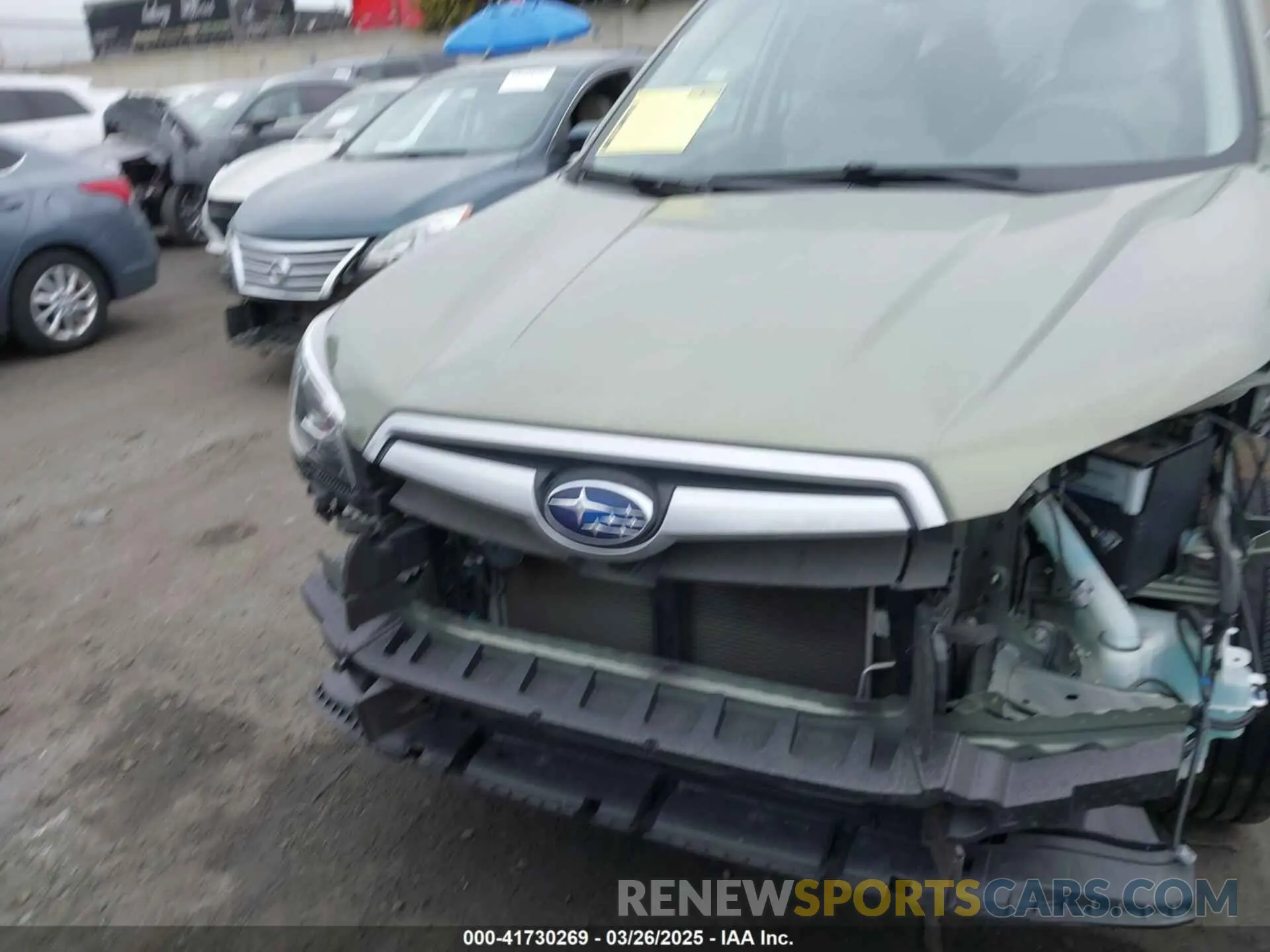 12 fotografías del automóvil dañado JF2SKAGC3KH411522 SUBARU FORESTER 2019