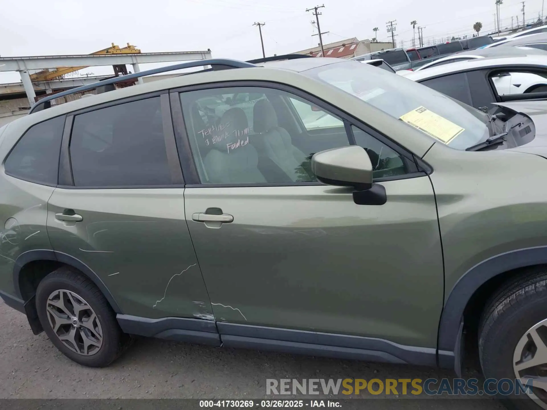 13 fotografías del automóvil dañado JF2SKAGC3KH411522 SUBARU FORESTER 2019