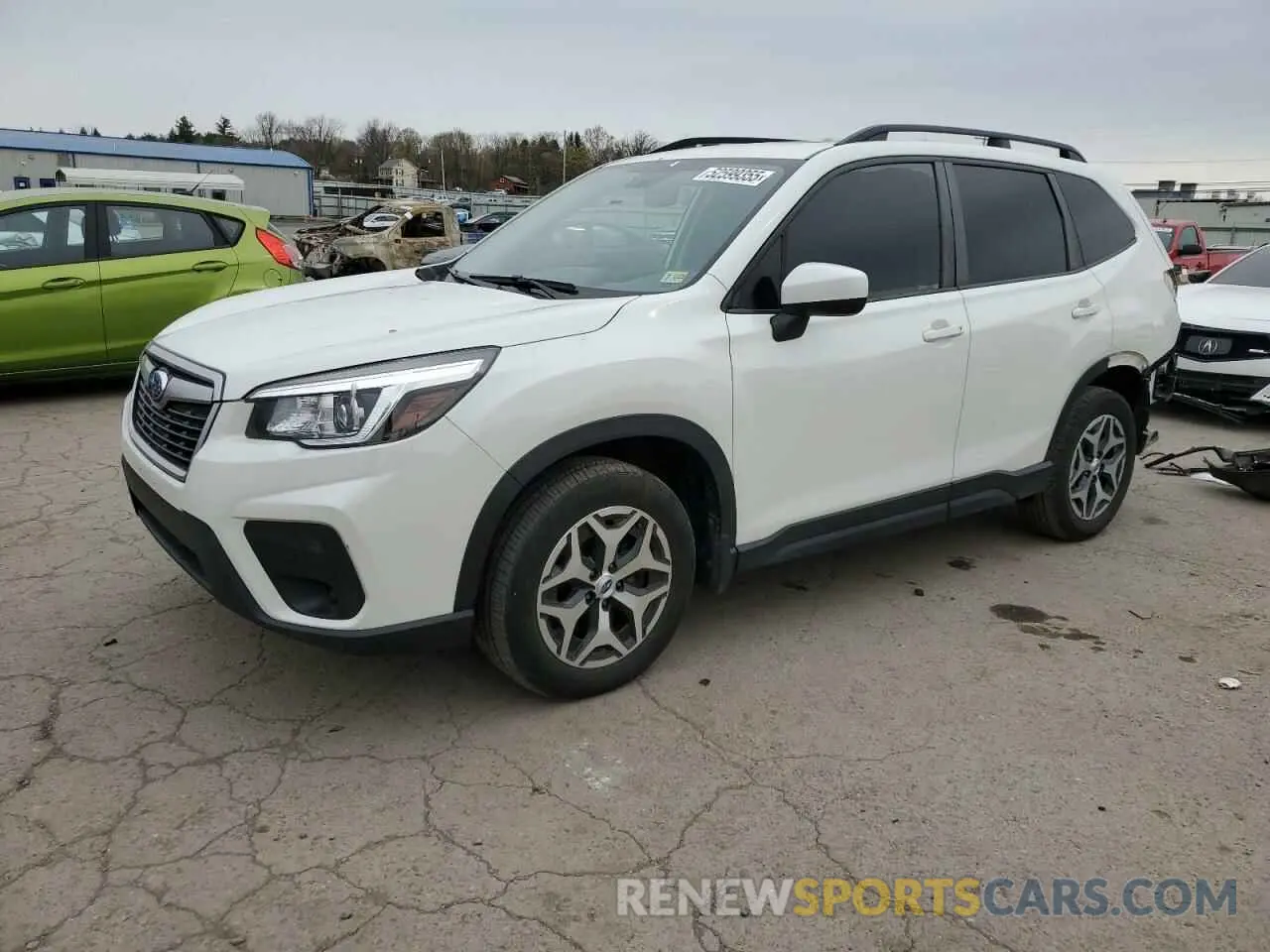 1 fotografías del automóvil dañado JF2SKAGC3KH439904 SUBARU FORESTER 2019