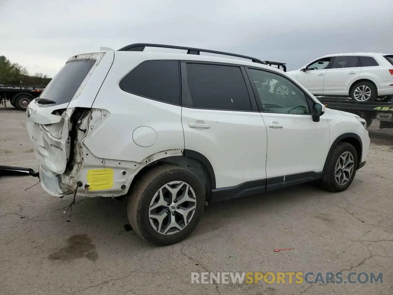 3 fotografías del automóvil dañado JF2SKAGC3KH439904 SUBARU FORESTER 2019