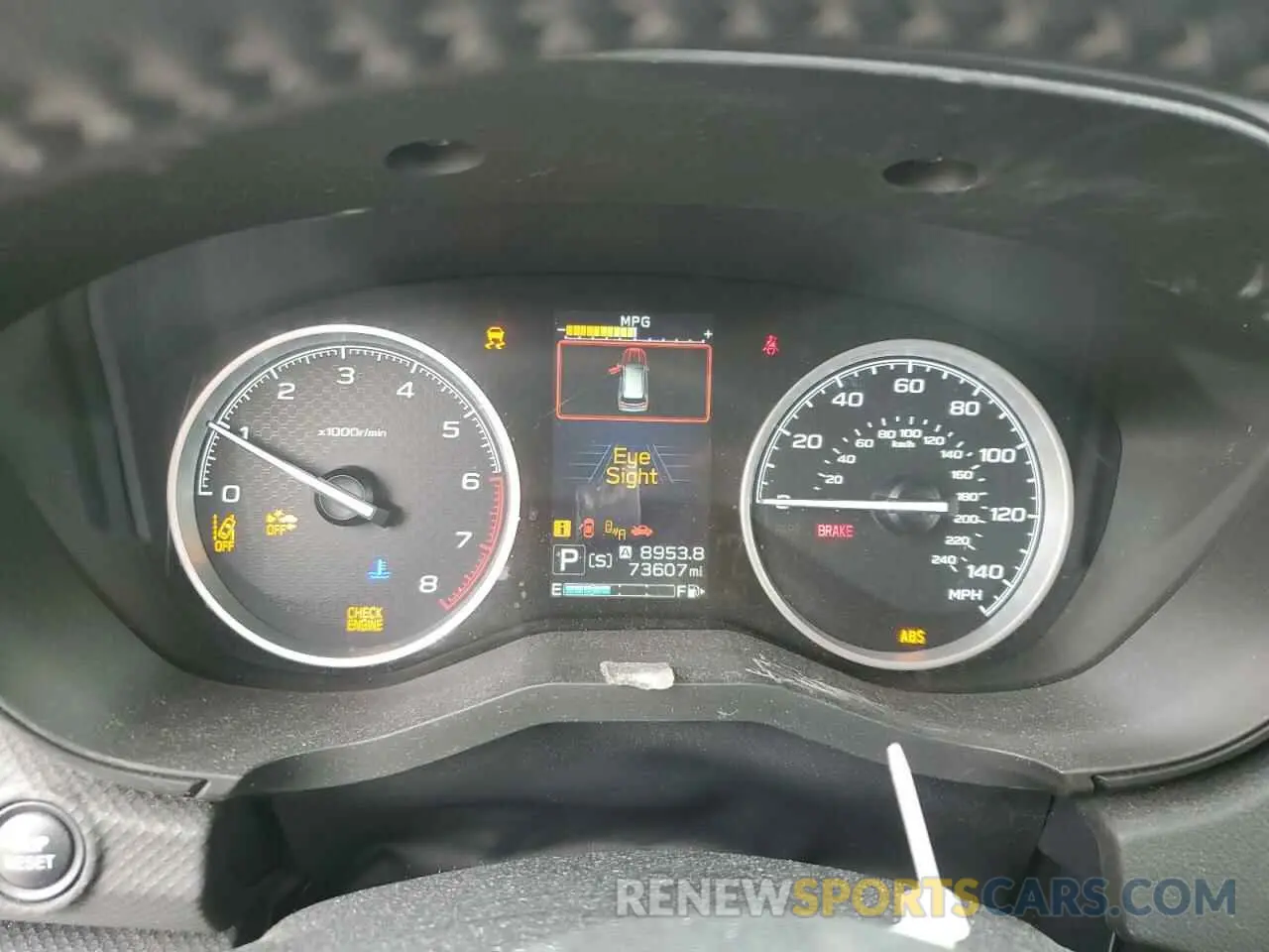 9 fotografías del automóvil dañado JF2SKAGC3KH439904 SUBARU FORESTER 2019