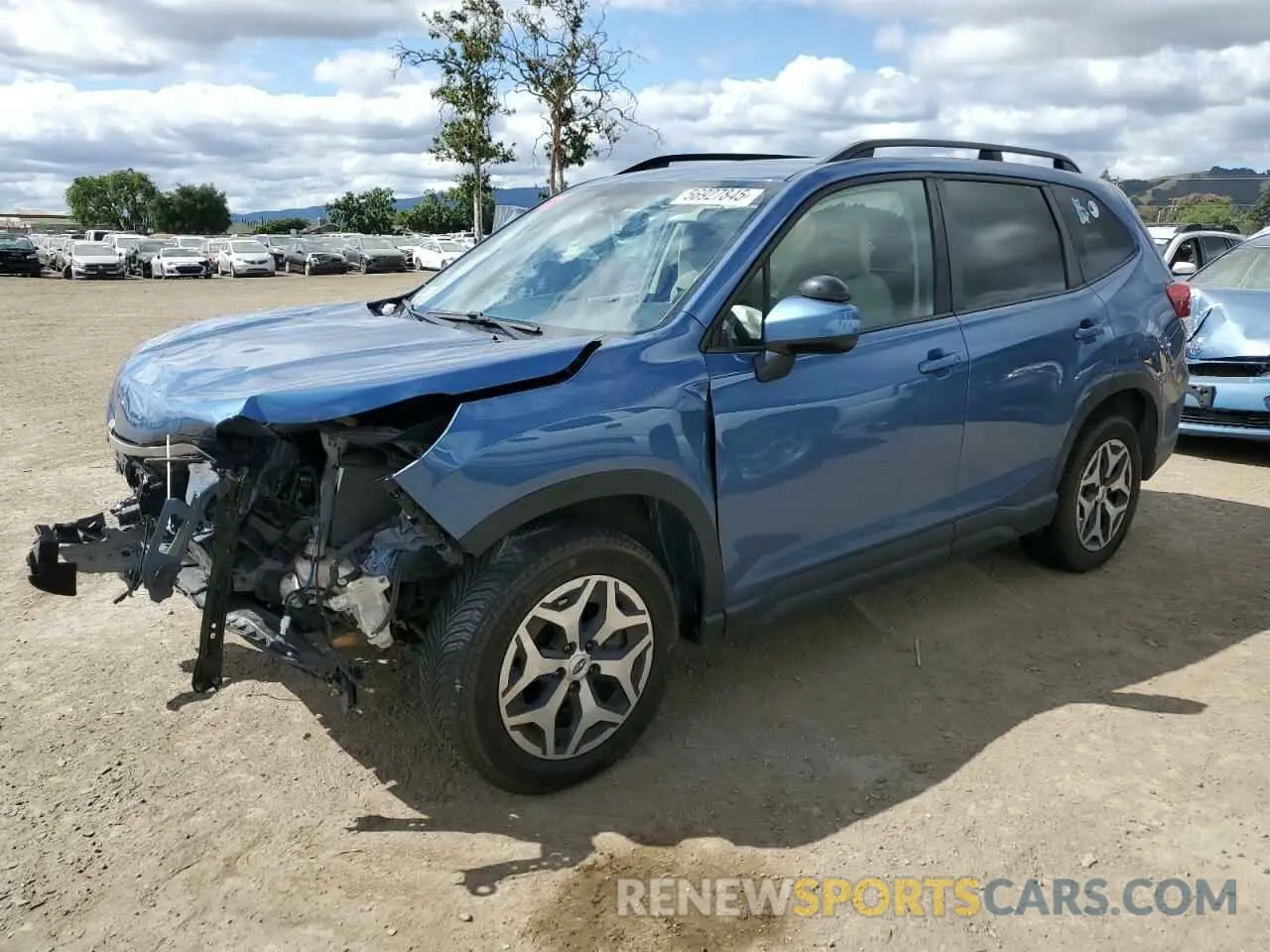1 fotografías del automóvil dañado JF2SKAGC5KH449382 SUBARU FORESTER 2019