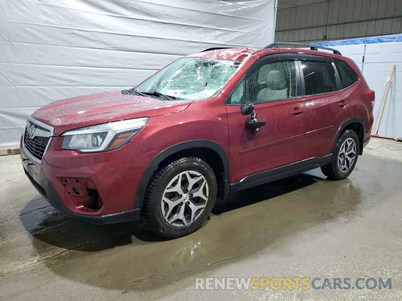 1 fotografías del automóvil dañado JF2SKAGC5KH533864 SUBARU FORESTER 2019