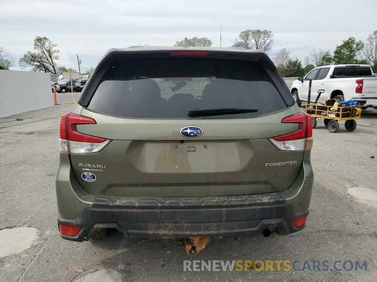 6 fotografías del automóvil dañado JF2SKAGC6KH487977 SUBARU FORESTER 2019