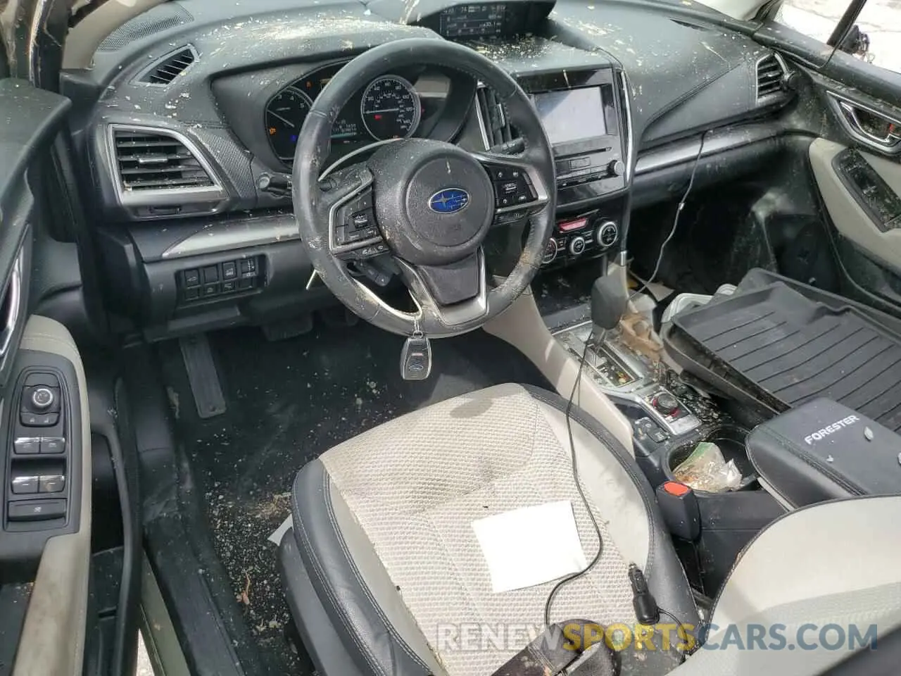 8 fotografías del automóvil dañado JF2SKAGC6KH487977 SUBARU FORESTER 2019