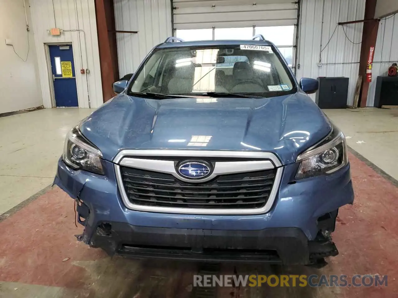 5 fotografías del automóvil dañado JF2SKAGC7KH459217 SUBARU FORESTER 2019