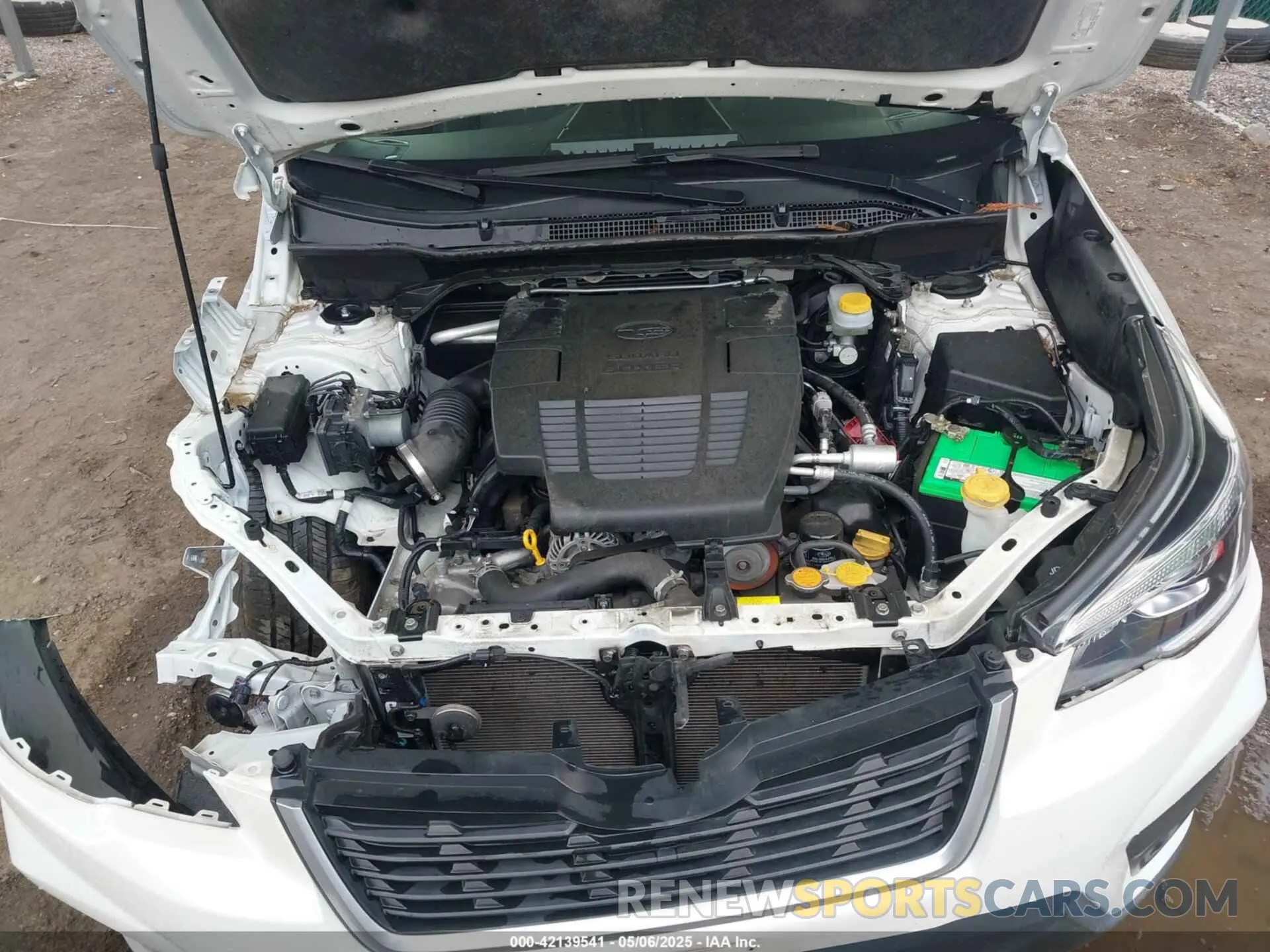 10 fotografías del automóvil dañado JF2SKAGC7KH469634 SUBARU FORESTER 2019