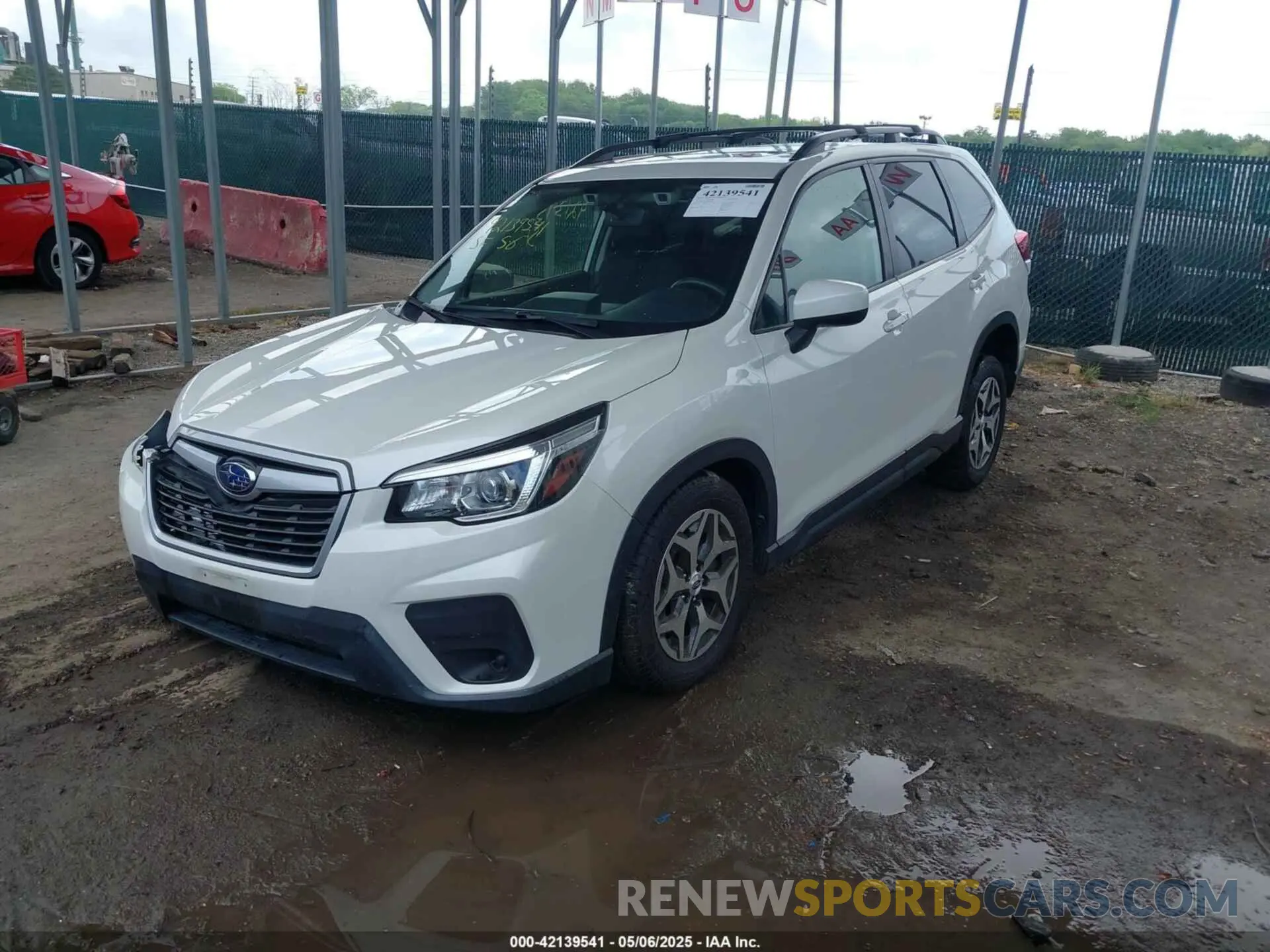 2 fotografías del automóvil dañado JF2SKAGC7KH469634 SUBARU FORESTER 2019