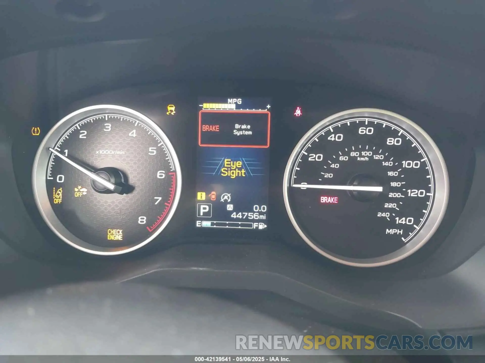 7 fotografías del automóvil dañado JF2SKAGC7KH469634 SUBARU FORESTER 2019