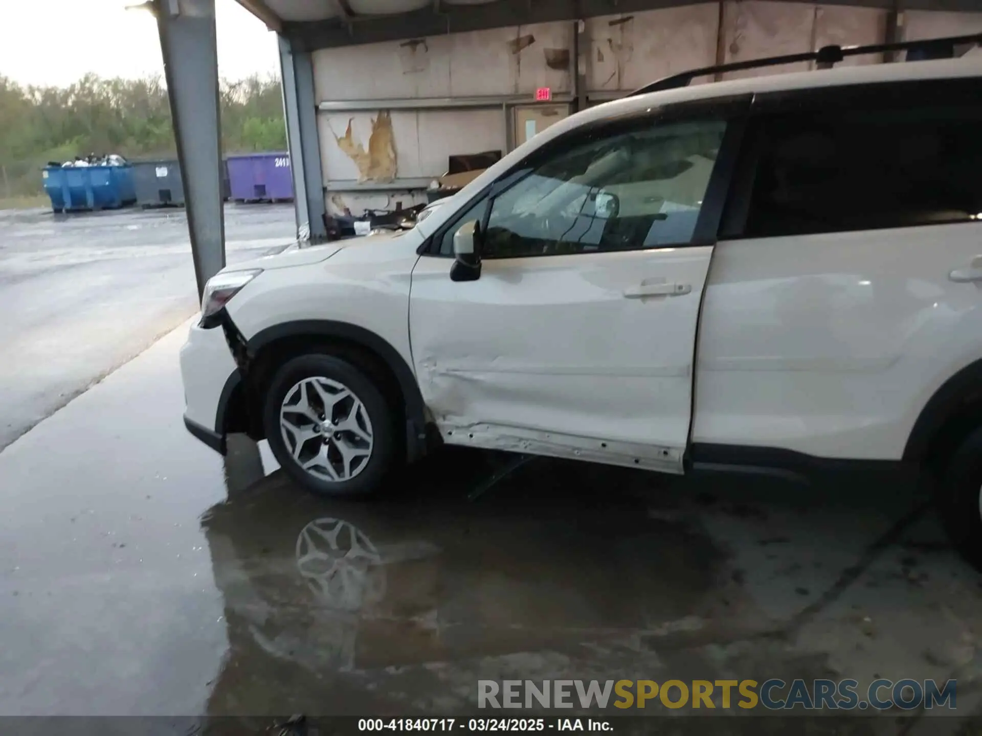 6 fotografías del automóvil dañado JF2SKAGC7KH533557 SUBARU FORESTER 2019