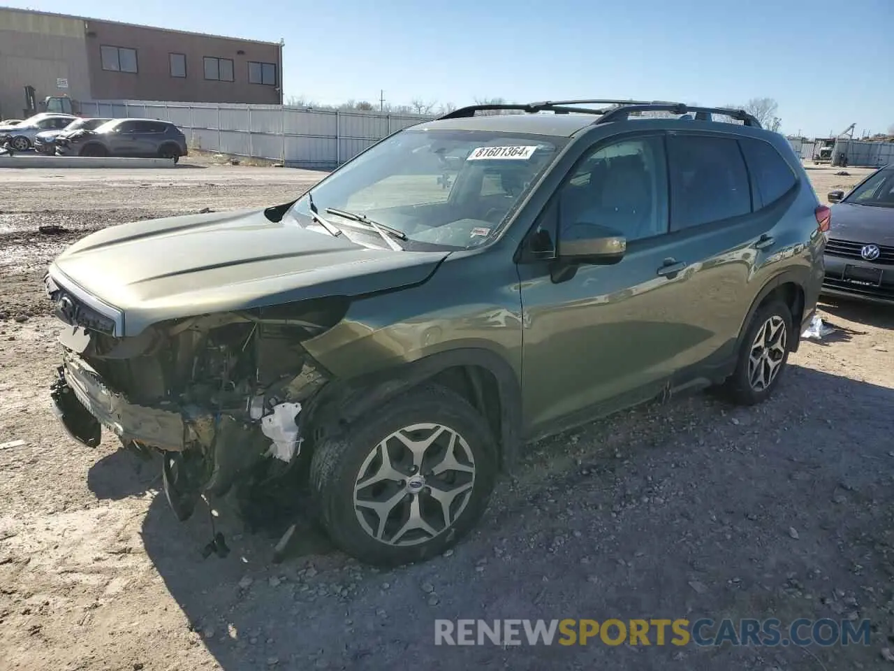 1 fotografías del automóvil dañado JF2SKAGC9KH463723 SUBARU FORESTER 2019