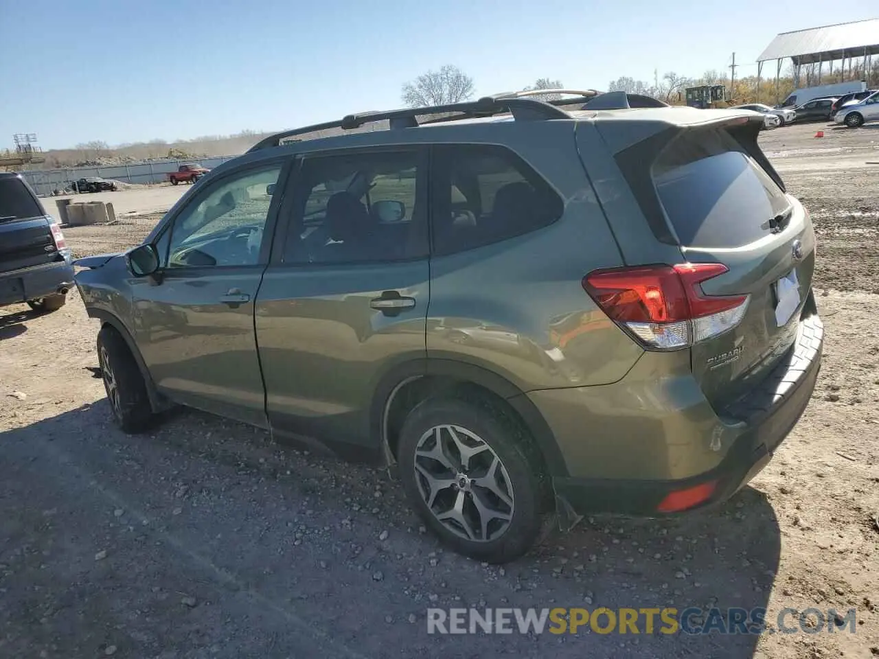 2 fotografías del automóvil dañado JF2SKAGC9KH463723 SUBARU FORESTER 2019