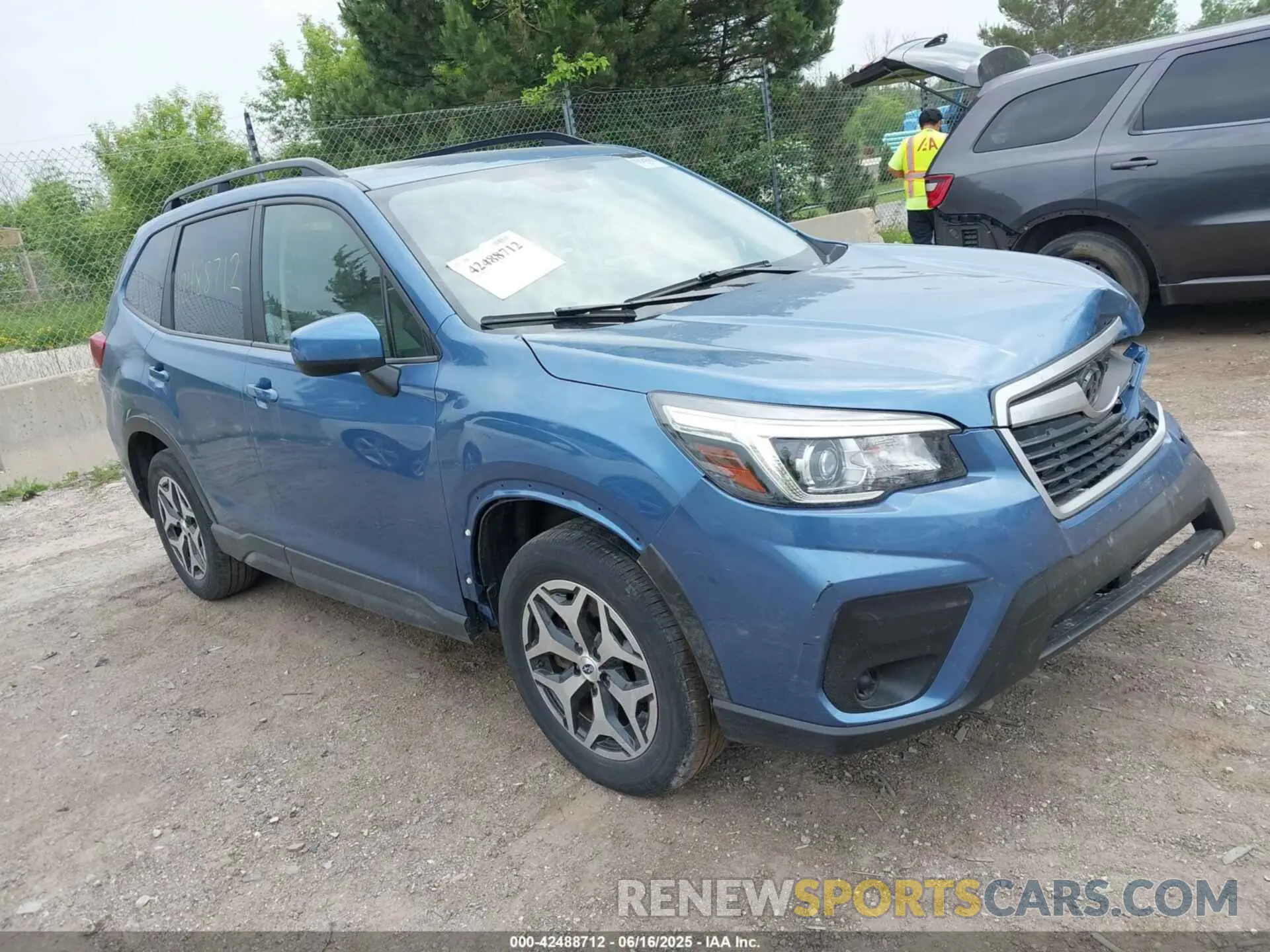 1 fotografías del automóvil dañado JF2SKAGCXKH442640 SUBARU FORESTER 2019