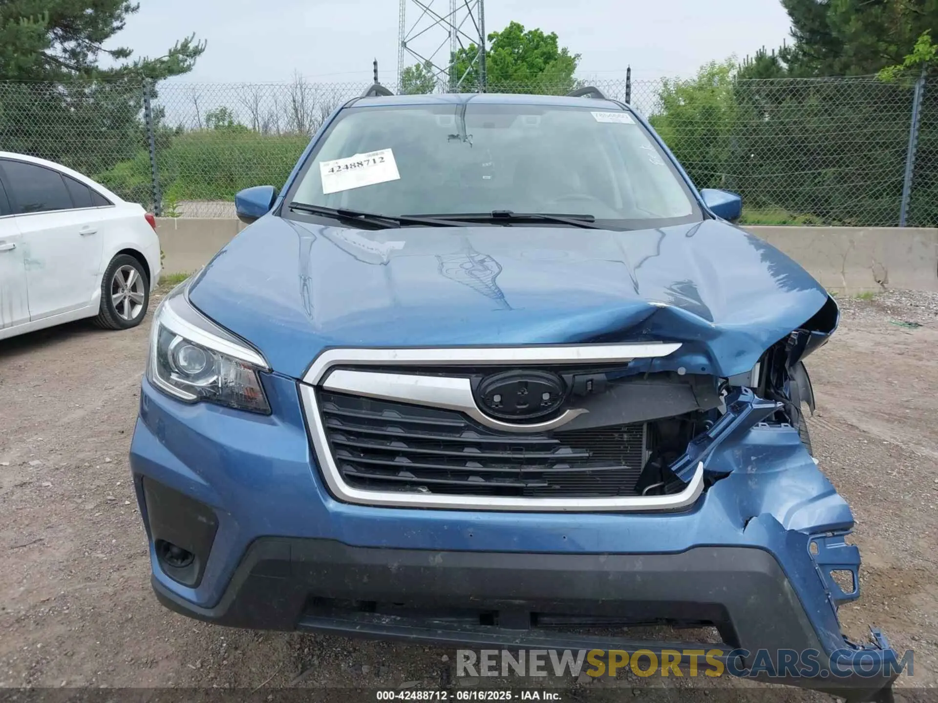 12 fotografías del automóvil dañado JF2SKAGCXKH442640 SUBARU FORESTER 2019