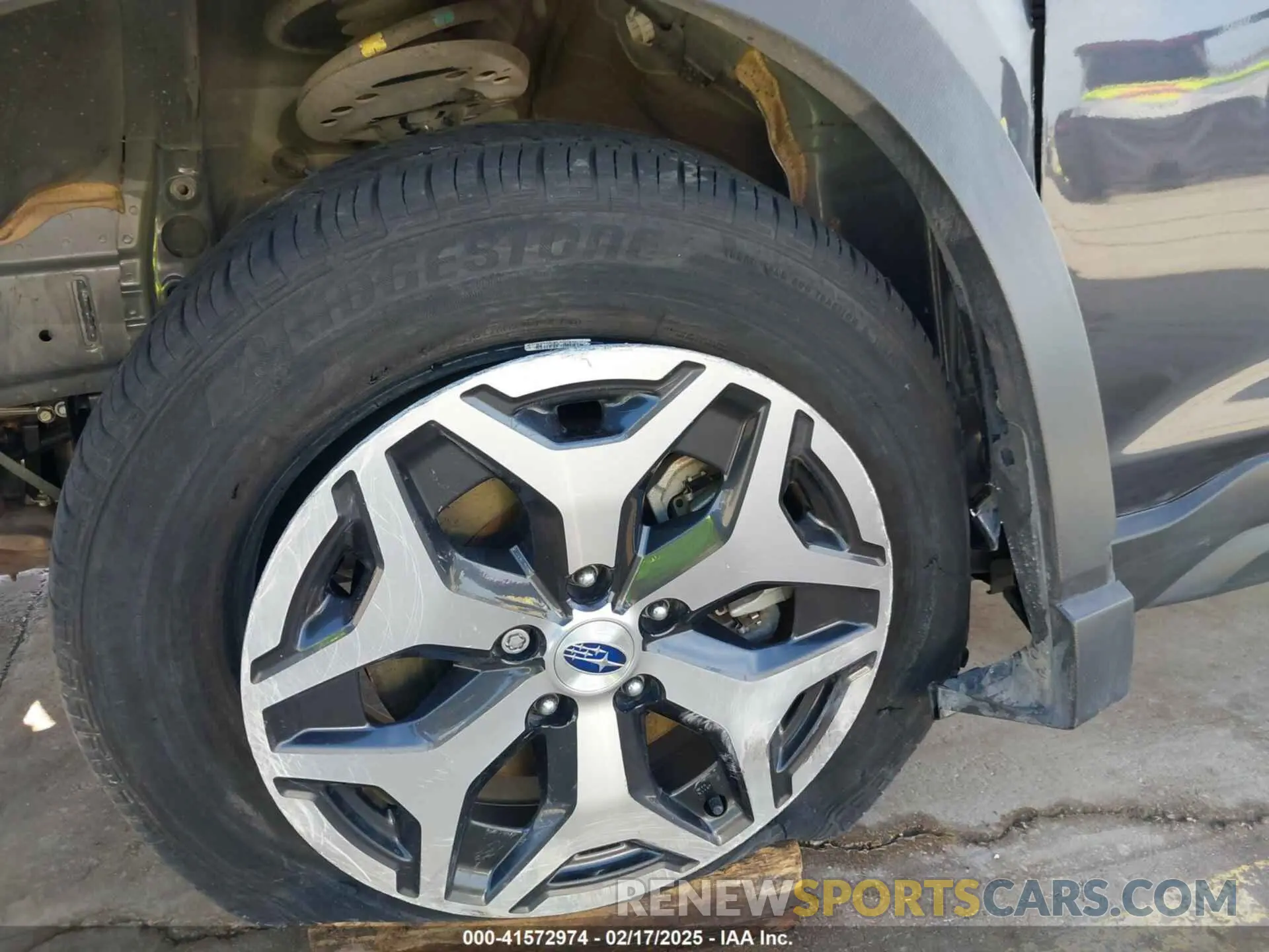20 fotografías del automóvil dañado JF2SKAGCXKH486072 SUBARU FORESTER 2019