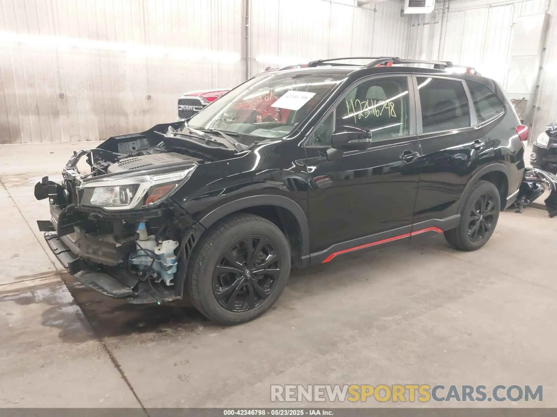 2 fotografías del automóvil dañado JF2SKAJC5KH486201 SUBARU FORESTER 2019
