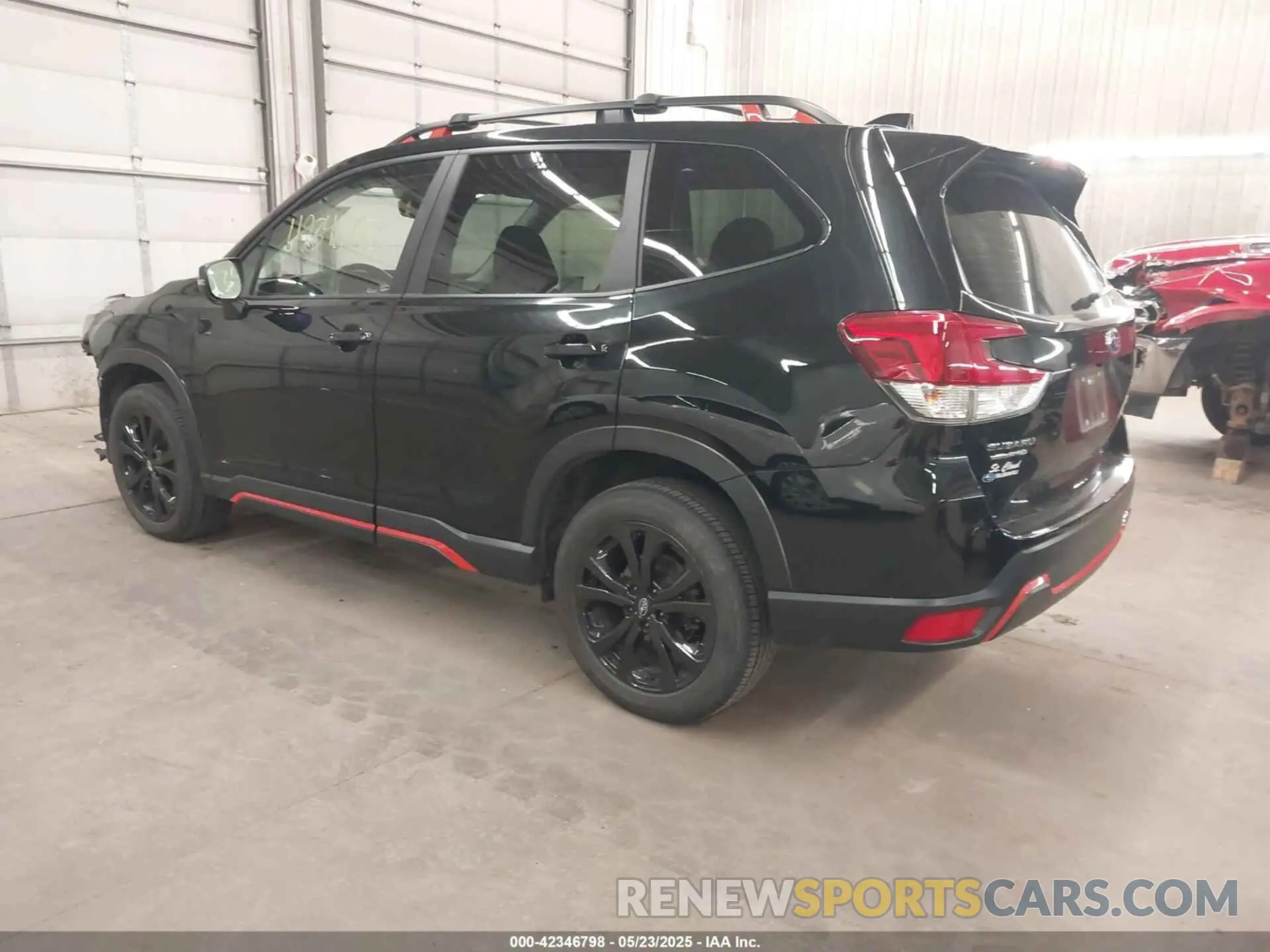 3 fotografías del automóvil dañado JF2SKAJC5KH486201 SUBARU FORESTER 2019