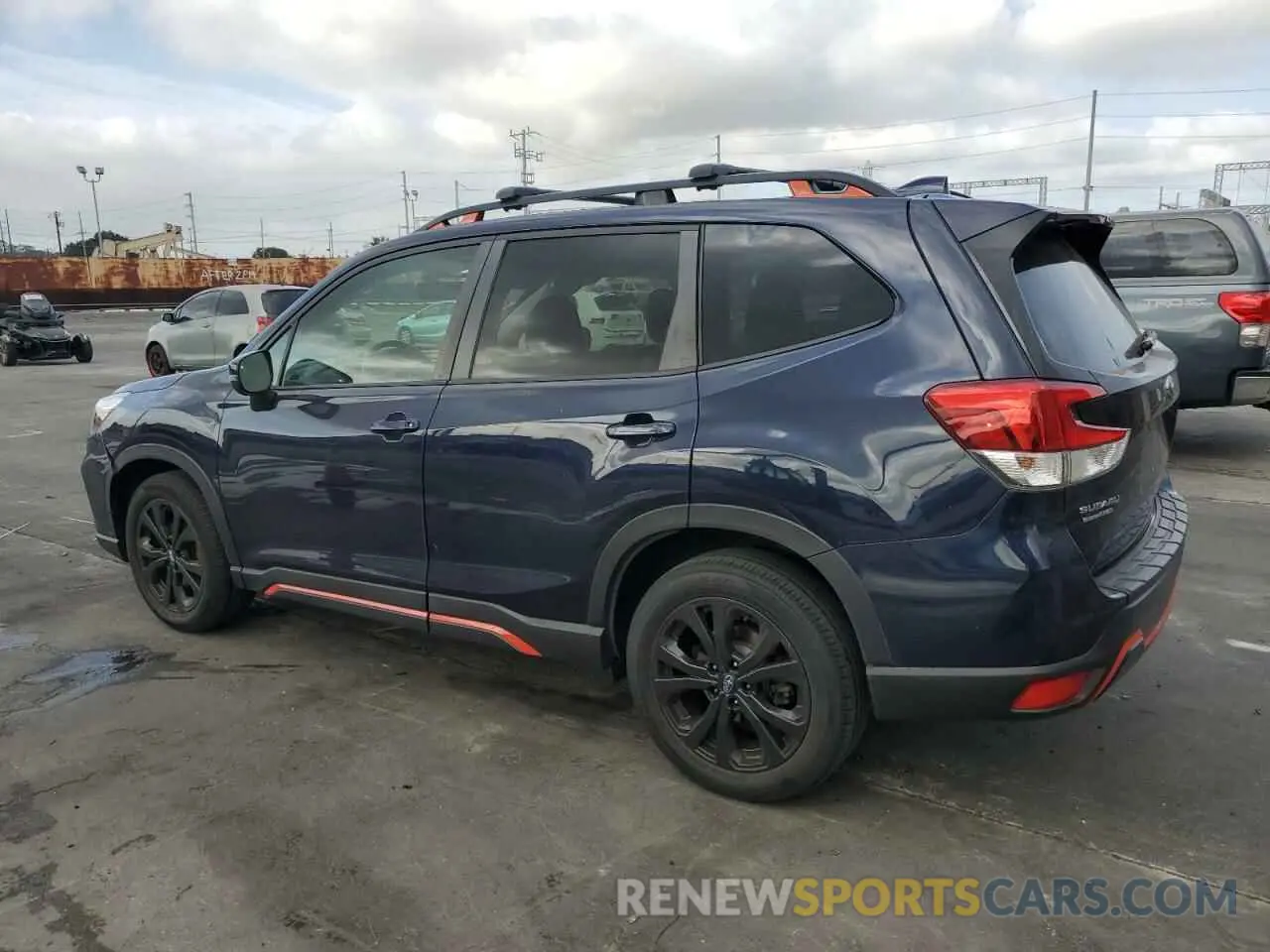 2 fotografías del automóvil dañado JF2SKAJC8KH507297 SUBARU FORESTER 2019