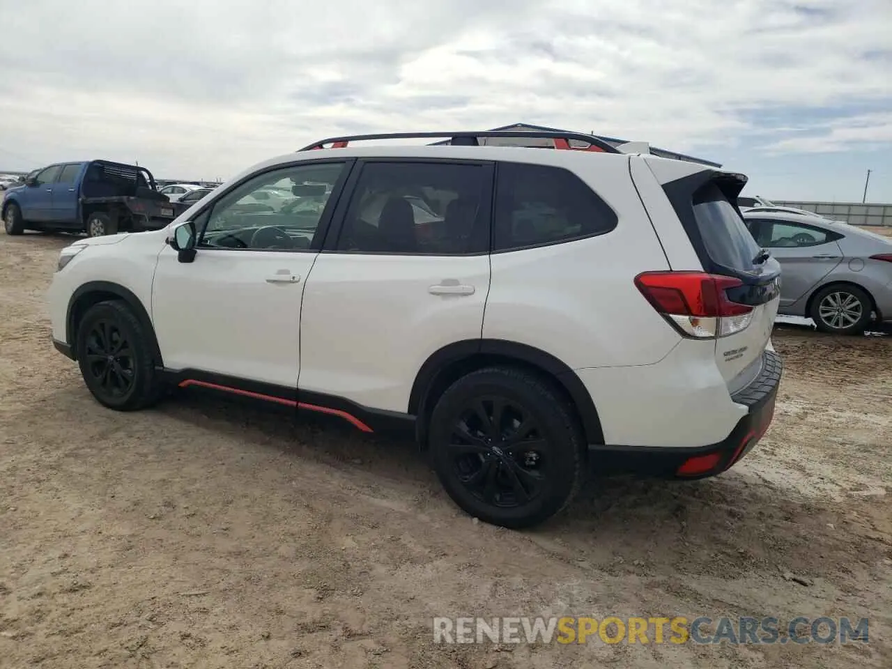 2 fotografías del automóvil dañado JF2SKAJC9KH405670 SUBARU FORESTER 2019
