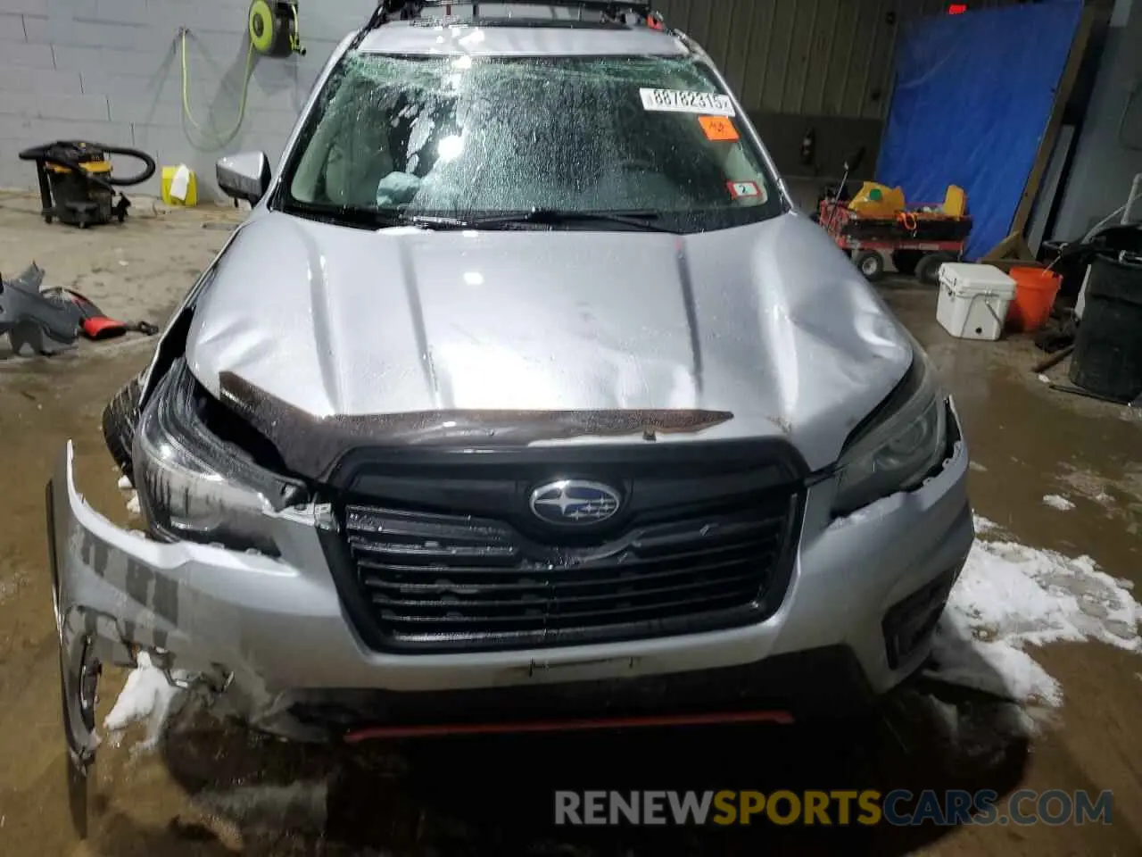 5 fotografías del automóvil dañado JF2SKAKC0KH482166 SUBARU FORESTER 2019