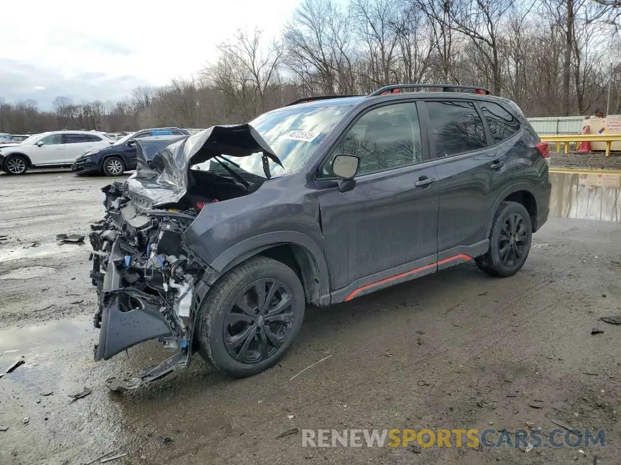 1 fotografías del automóvil dañado JF2SKAKC5KH506042 SUBARU FORESTER 2019
