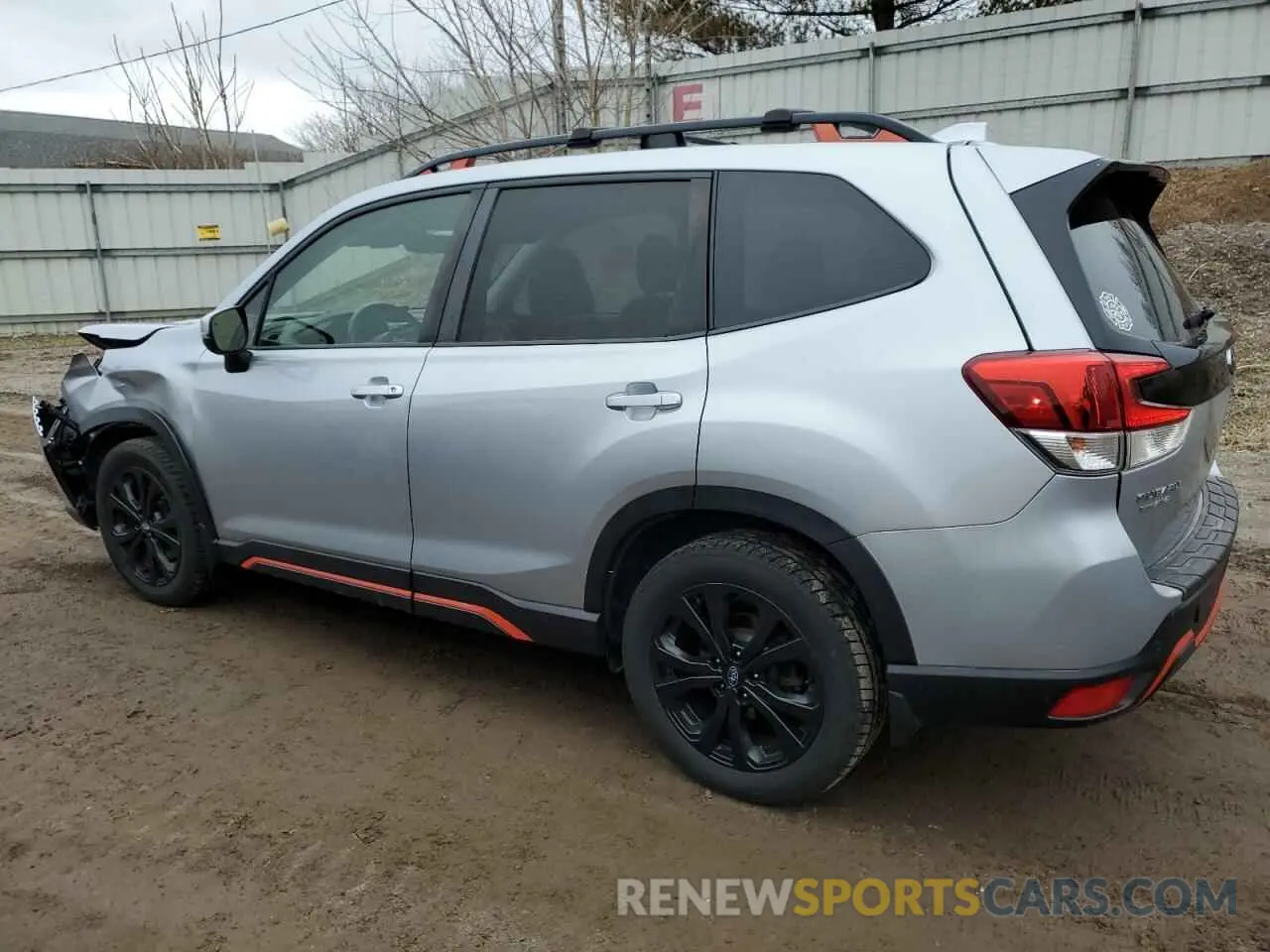 2 fotografías del automóvil dañado JF2SKAPC1KH434393 SUBARU FORESTER 2019