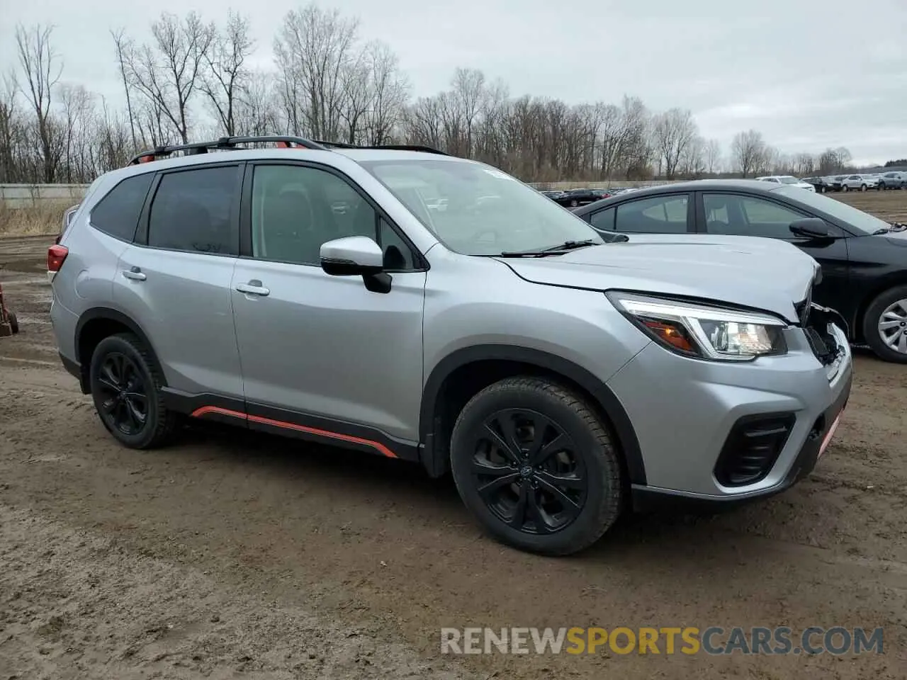 4 fotografías del automóvil dañado JF2SKAPC1KH434393 SUBARU FORESTER 2019