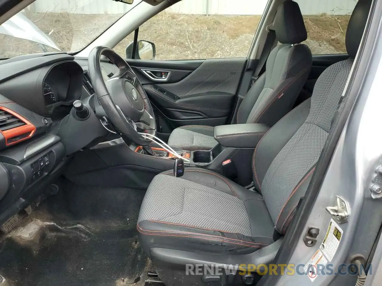 7 fotografías del automóvil dañado JF2SKAPC1KH434393 SUBARU FORESTER 2019