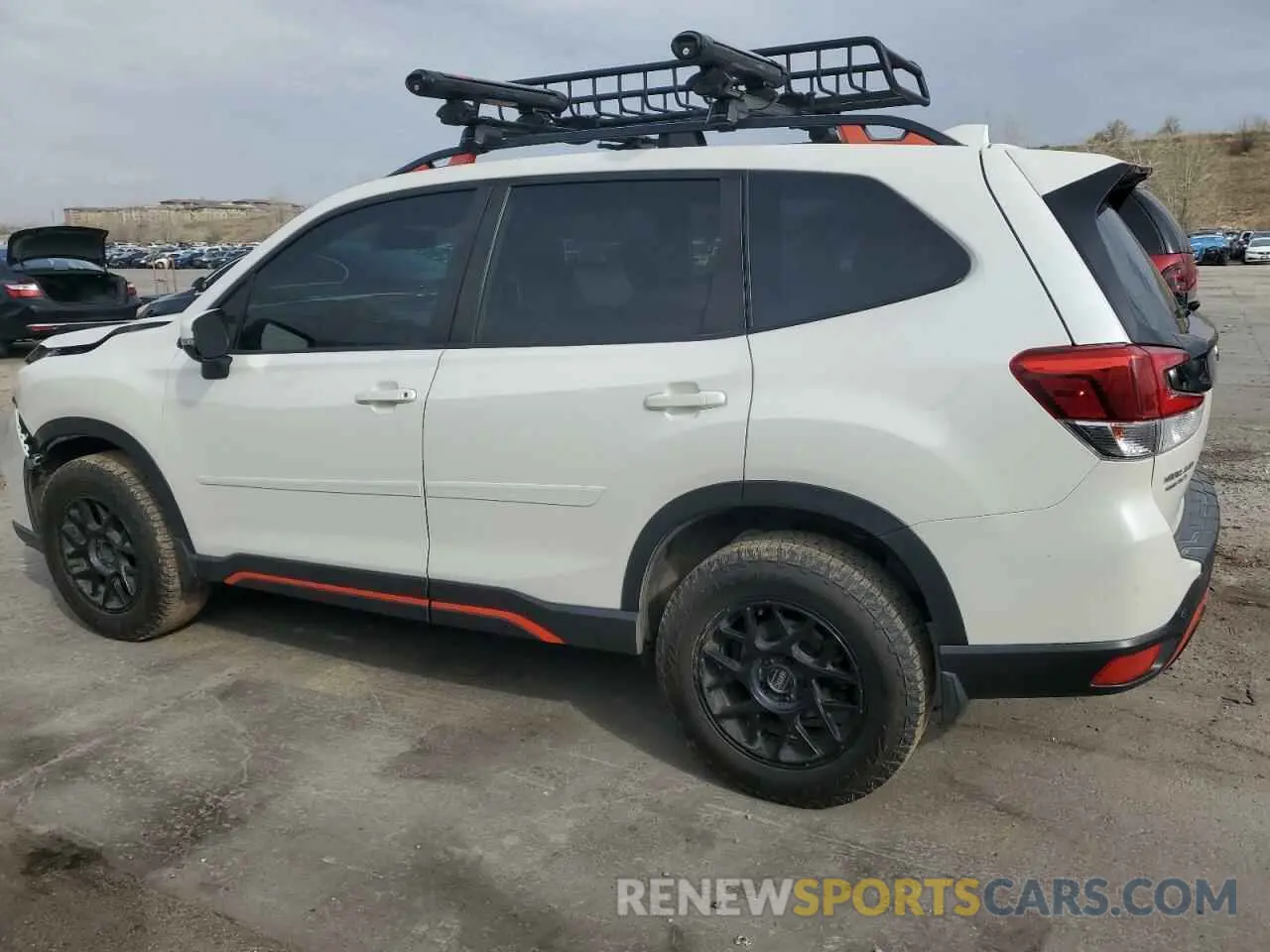 2 fotografías del automóvil dañado JF2SKAPC4KH534617 SUBARU FORESTER 2019