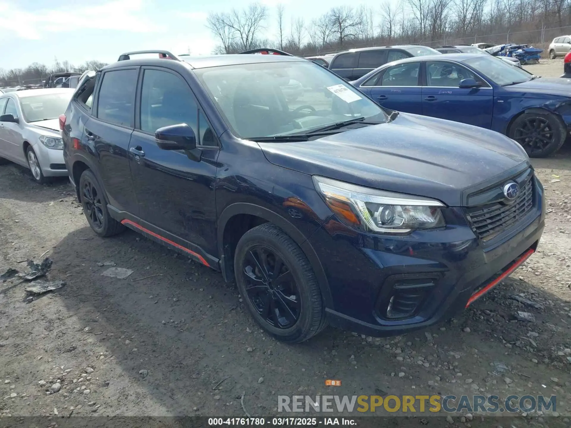 1 fotografías del automóvil dañado JF2SKAPC4KH552146 SUBARU FORESTER 2019