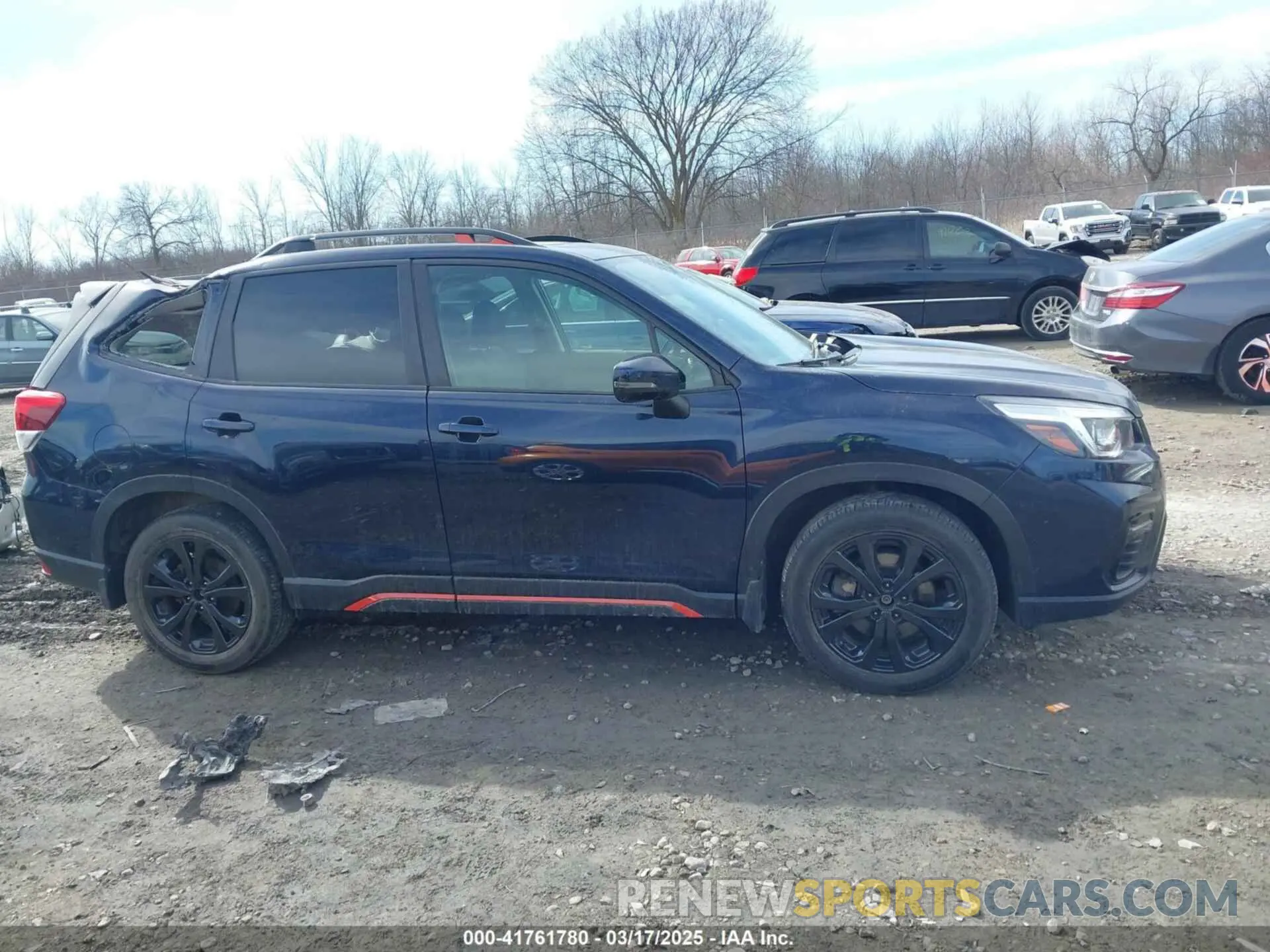 13 fotografías del automóvil dañado JF2SKAPC4KH552146 SUBARU FORESTER 2019