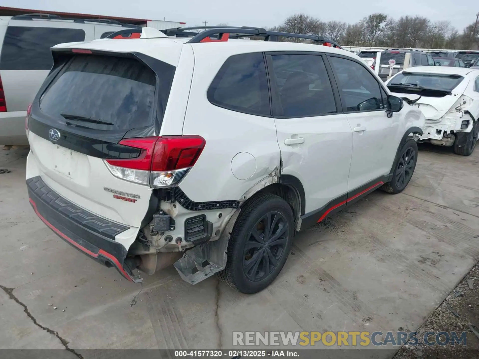 4 fotografías del automóvil dañado JF2SKAPC5KH488263 SUBARU FORESTER 2019