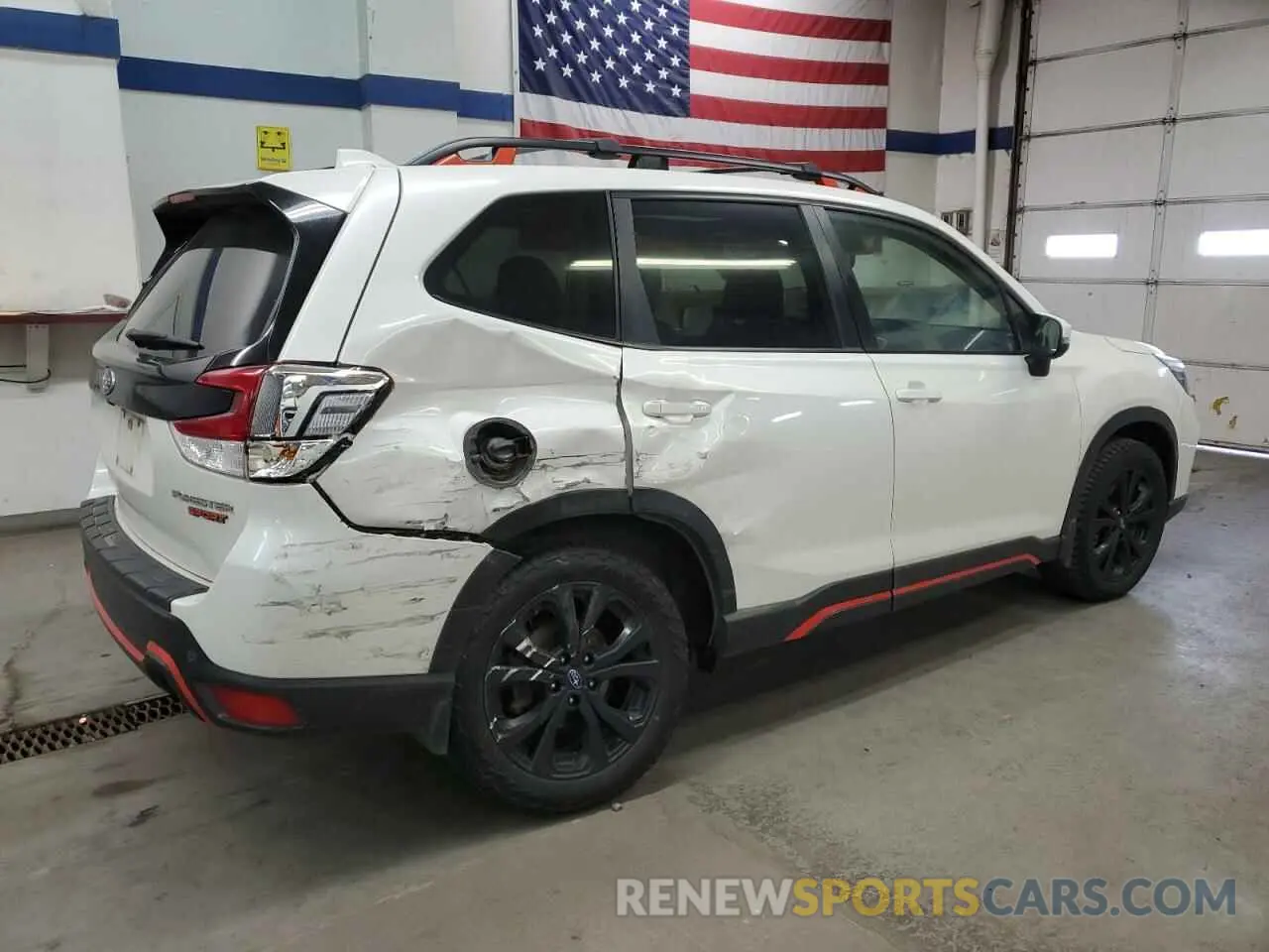 3 fotografías del automóvil dañado JF2SKAPC5KH529359 SUBARU FORESTER 2019
